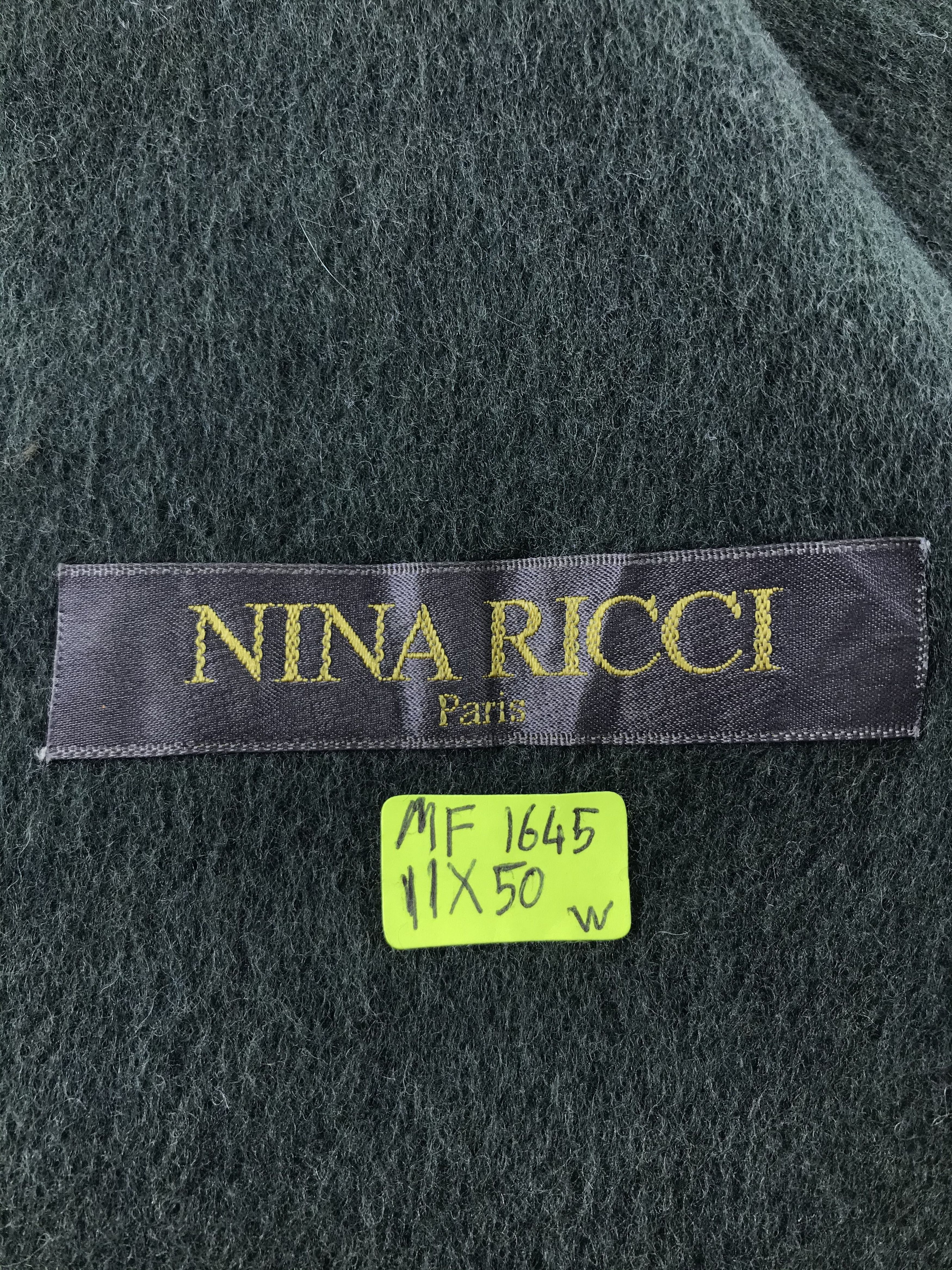 Nina Ricci Vintage Nina Ricci Scarf/Muffler/Neckwear MF1645 Size ONE SIZE - 5 Thumbnail