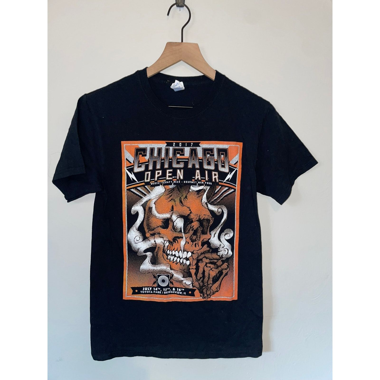 Gildan Chicago Open Air Shirt Concert Kiss Megadeth Korn Ozzy Tee S Size US S / EU 44-46 / 1 - 1 Thumbnail