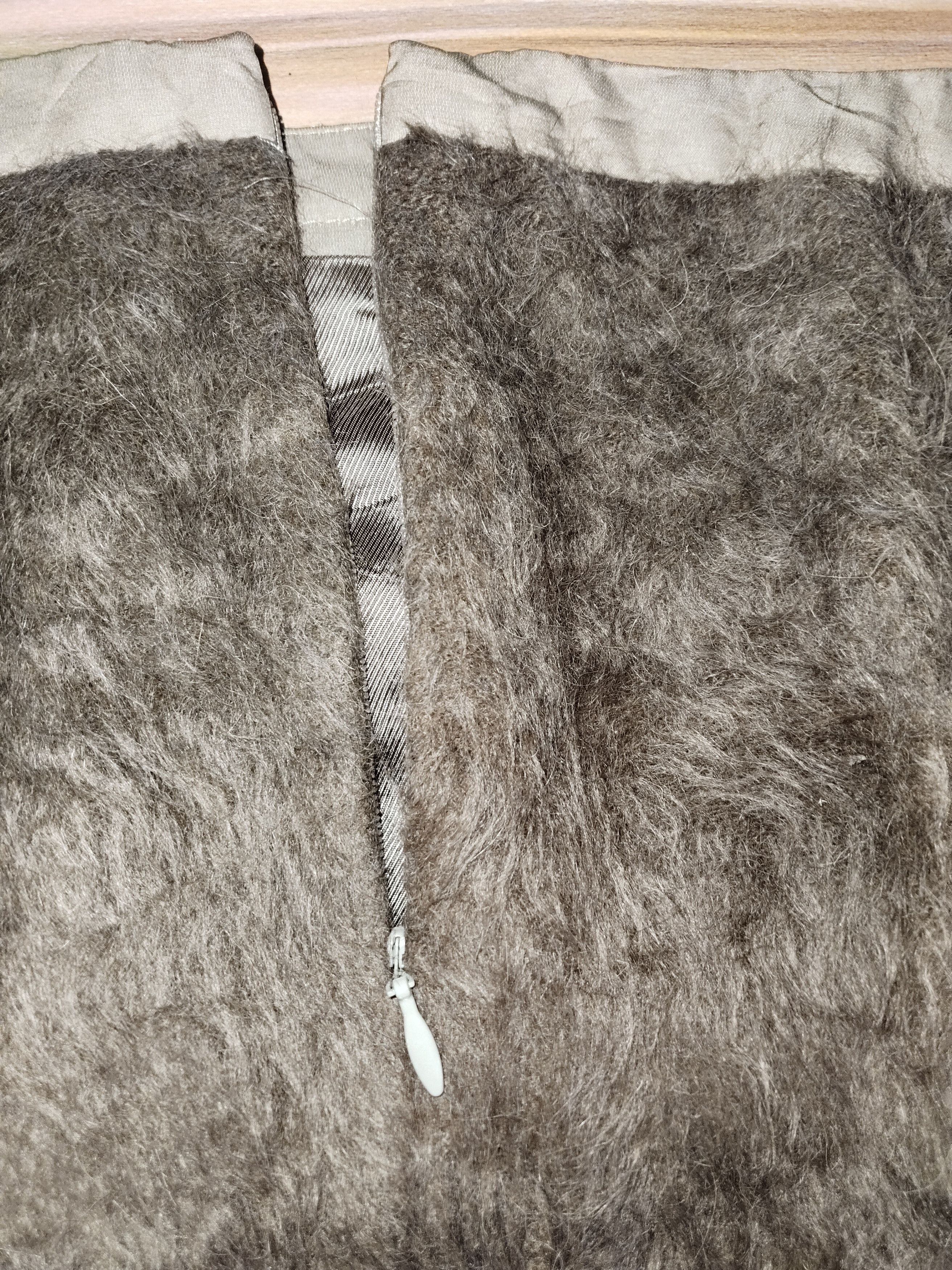 Max Mara MAX MARA Fur Alpaca Mini Skirt Size 30" / US 8 / IT 44 - 2 Thumbnail