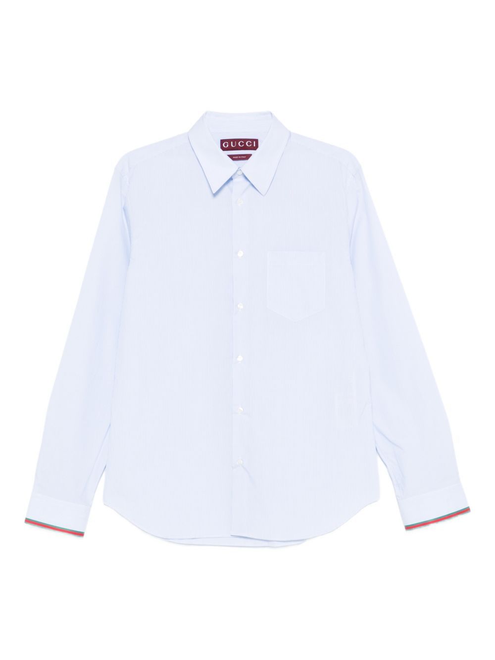 Gucci STRIPED COTTON SHIRT Size US M / EU 48-50 / 2 - 1 Thumbnail
