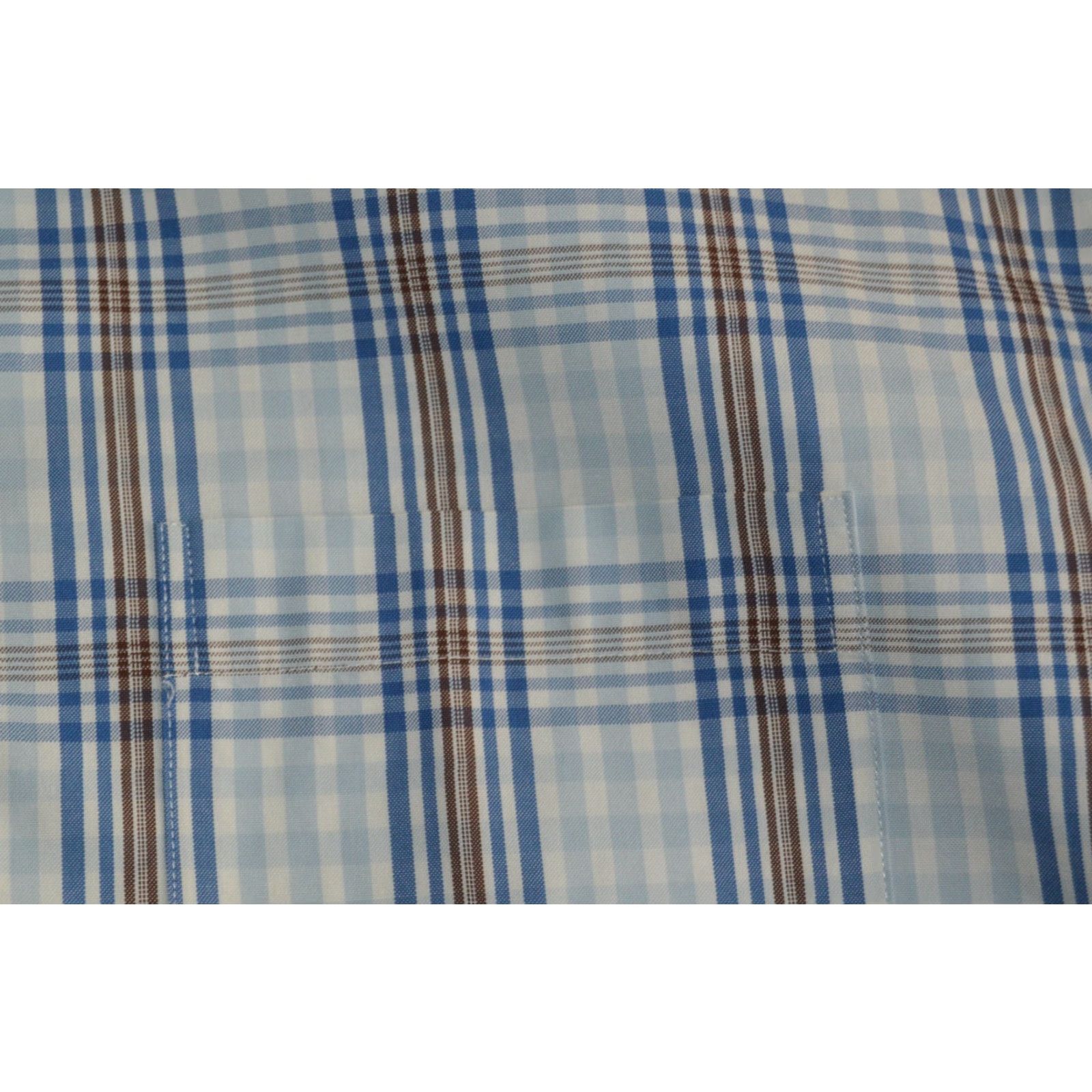 Brooks Brothers Brooks Brothers Button-Up Shirt Men’s Blue Plaid Cotton Large Size Regular Fit Shirt Size US L / EU 52-54 / 3 - 4 Thumbnail