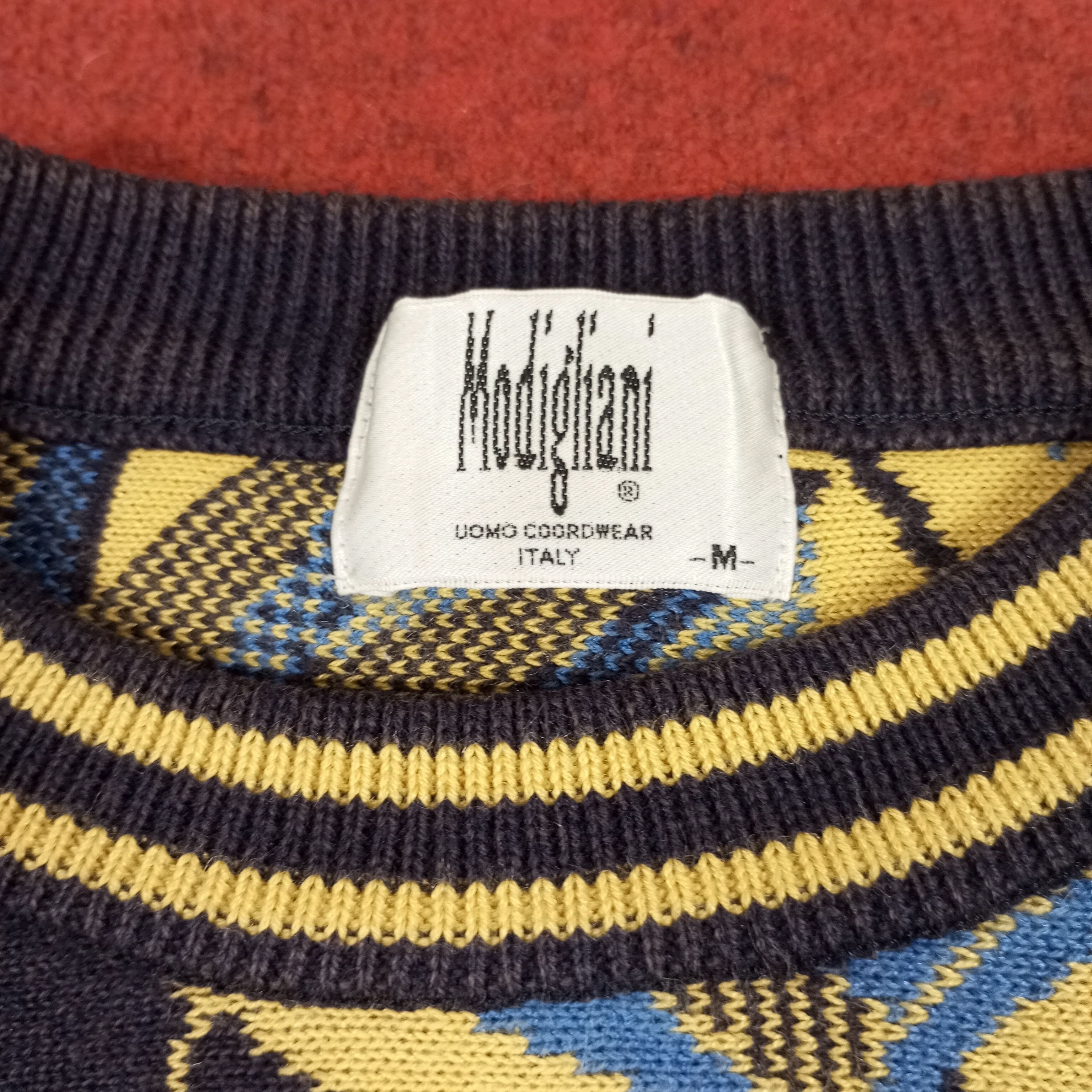 Vintage Modigliani Nice Design Coogi Fashion Style Sweatshirt Size US S / EU 44-46 / 1 - 7 Thumbnail