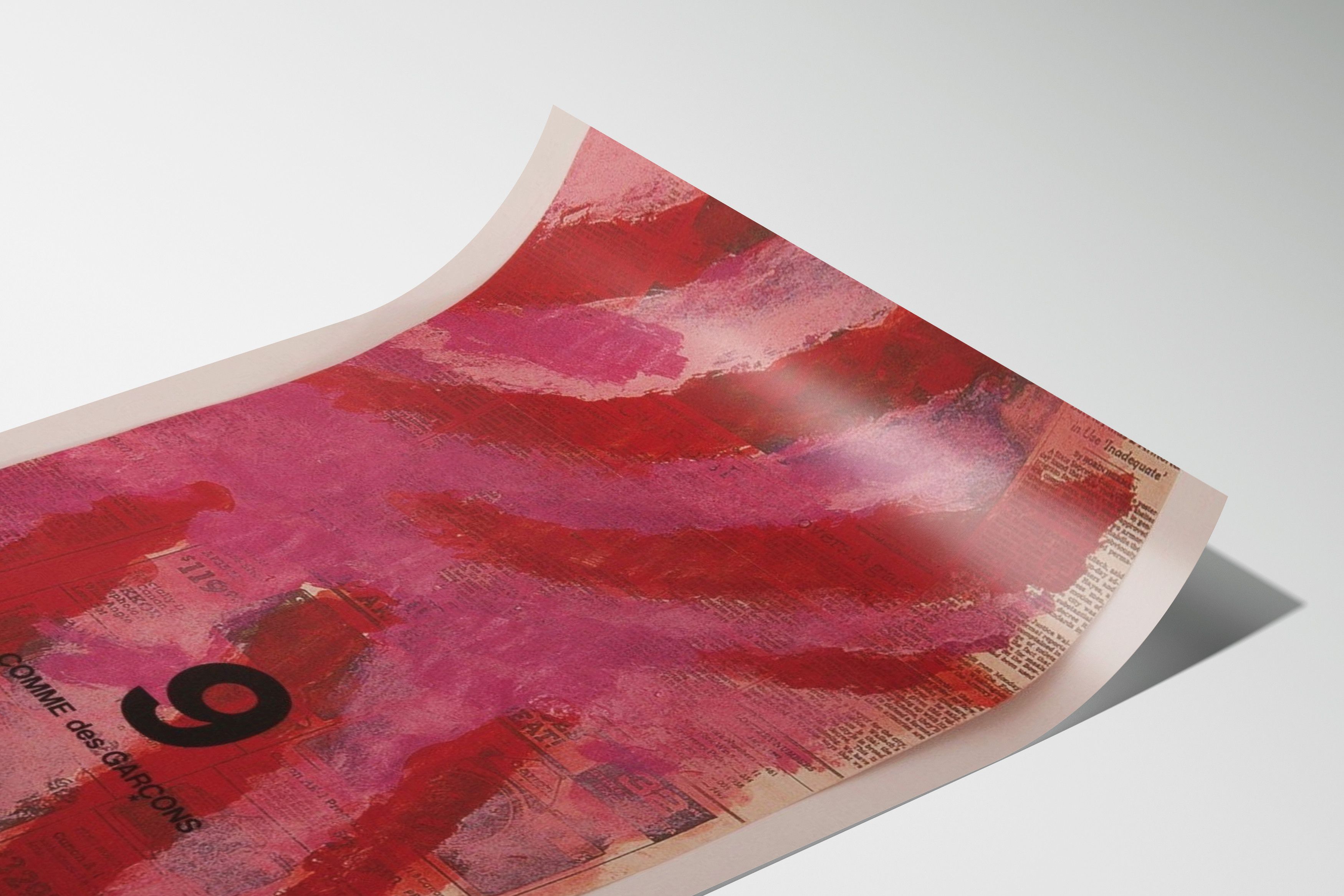 Comme des Garcons Comme Des Garcons Poster Print Gift Vintage Archive Size ONE SIZE - 2 Thumbnail