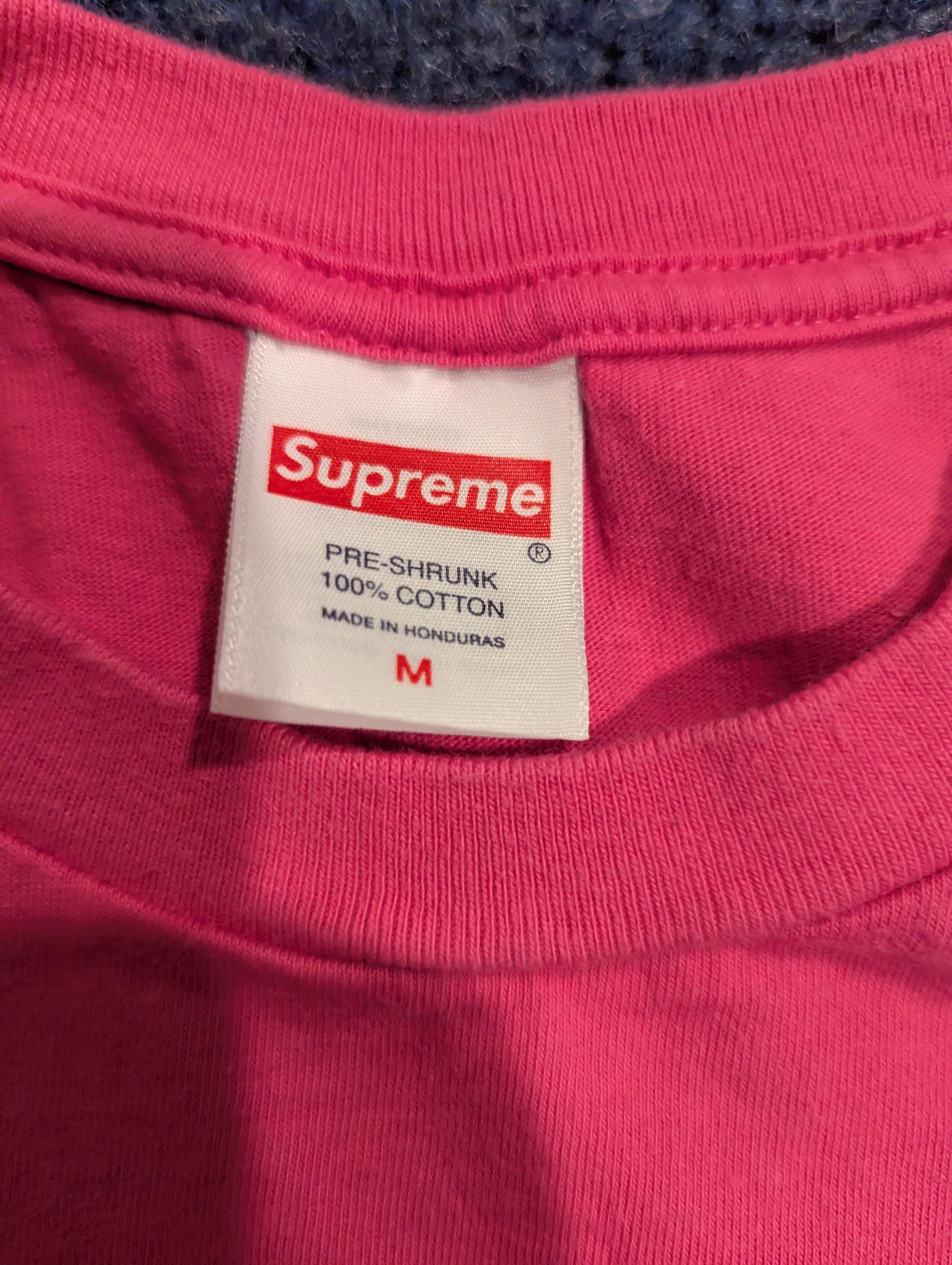 Supreme Supreme Mark Gonzales "Piss" Tee (SS25) - Fuchsia - Size M Size US M / EU 48-50 / 2 - 3 Thumbnail