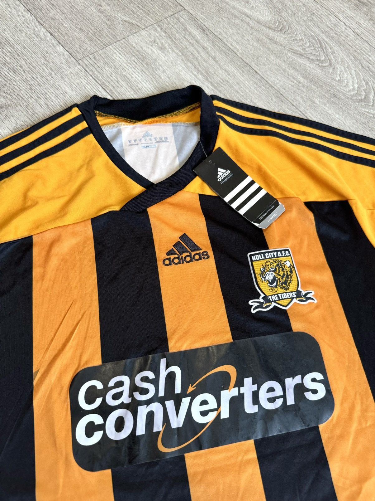 Adidas 🔷Vintage Adidas Hull City 2011/12 Soccer jersey🔷 Size US XL / EU 56 / 4 - 3 Thumbnail