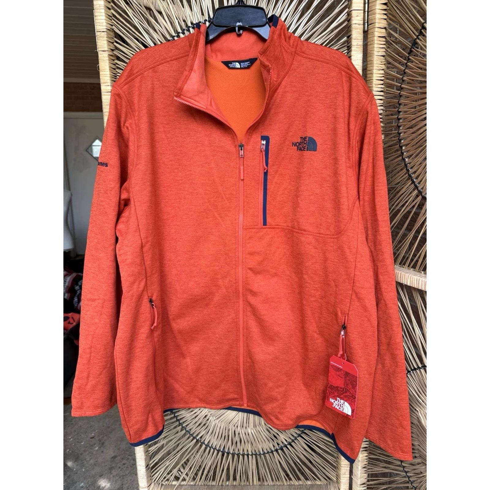 The North Face VINTAGE The North Face Skyline Full Zip Jacket Mens 2XL Red Logo Adult Mens Size US XXL / EU 58 / 5 - 2 Thumbnail