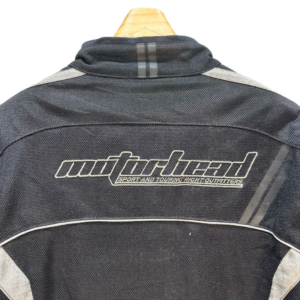 Japanese Brand MOTORHEAD BIG LOGO MOTORCYCLE JACKET #7653-161 Size US L / EU 52-54 / 3 - 18 Thumbnail