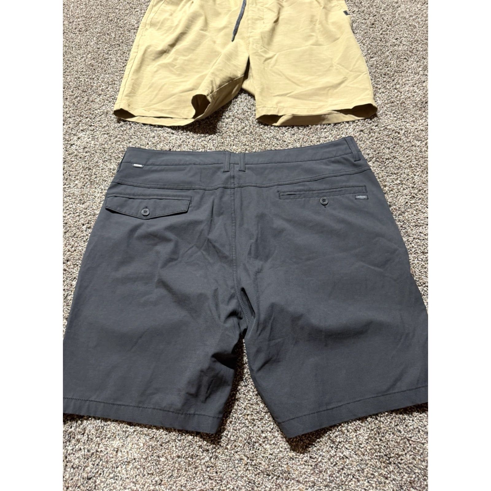 Rip Curl RIP CURL Shorts Mens 36 Blue Boardwalk Mirage Chino Breathable Quick Dry Pockets Logo 90s Beach Surfing Casual Size US 36 / EU 52 - 7 Thumbnail
