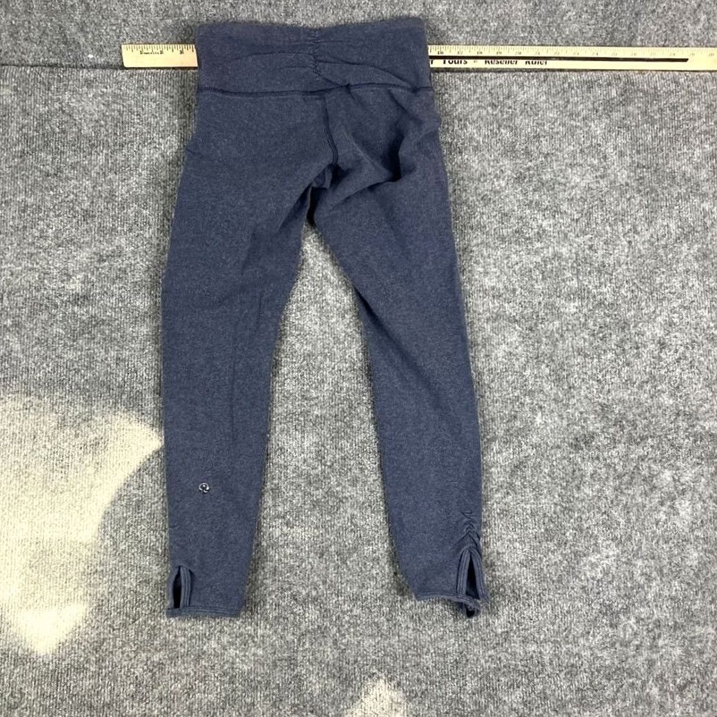 Lululemon Lululemon Leggings Womens Size 4 Heather Blue High Waist Stretch Yoga Athletic Womens Girls Mens Size 27" / US 4 / IT 40 - 7 Thumbnail