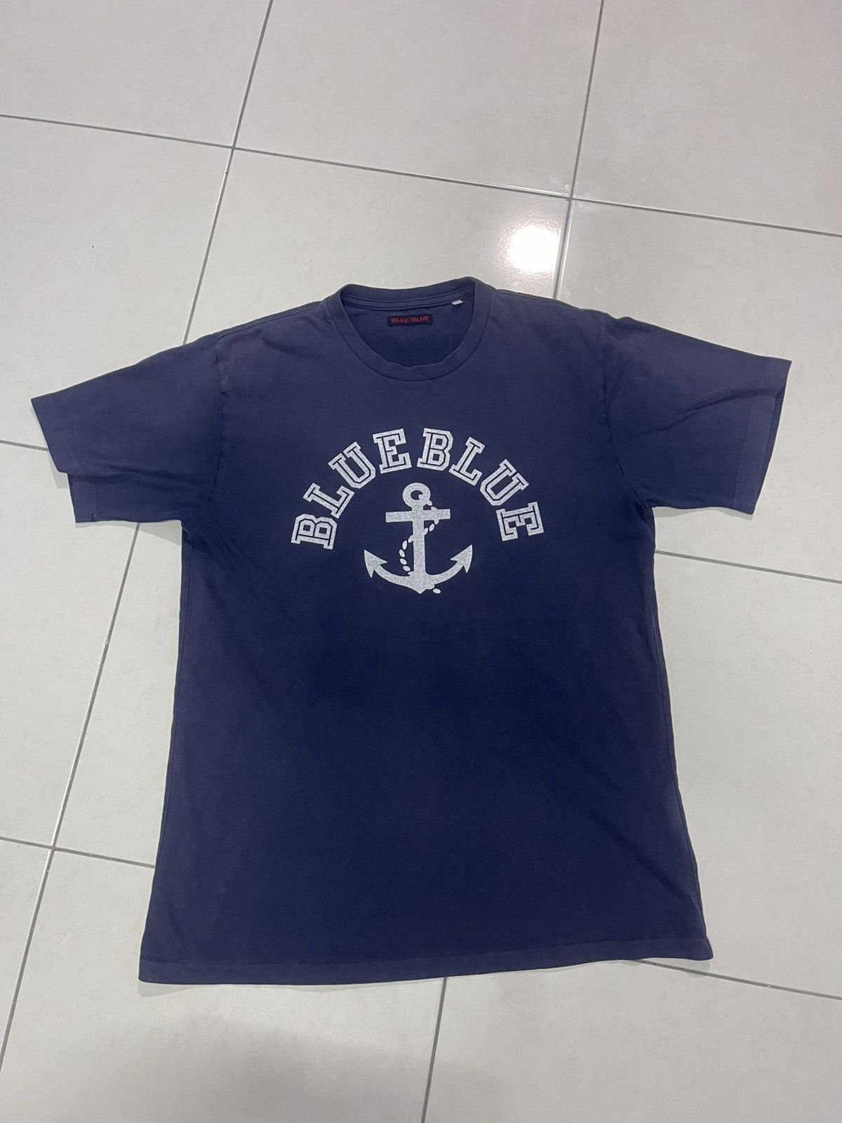 Blue Blue Japan × Japanese Brand 🔥HOT🔥VINTAGE BLUE BLUE SPELL OUT VERY RARE Size US L / EU 52-54 / 3 - 1 Thumbnail
