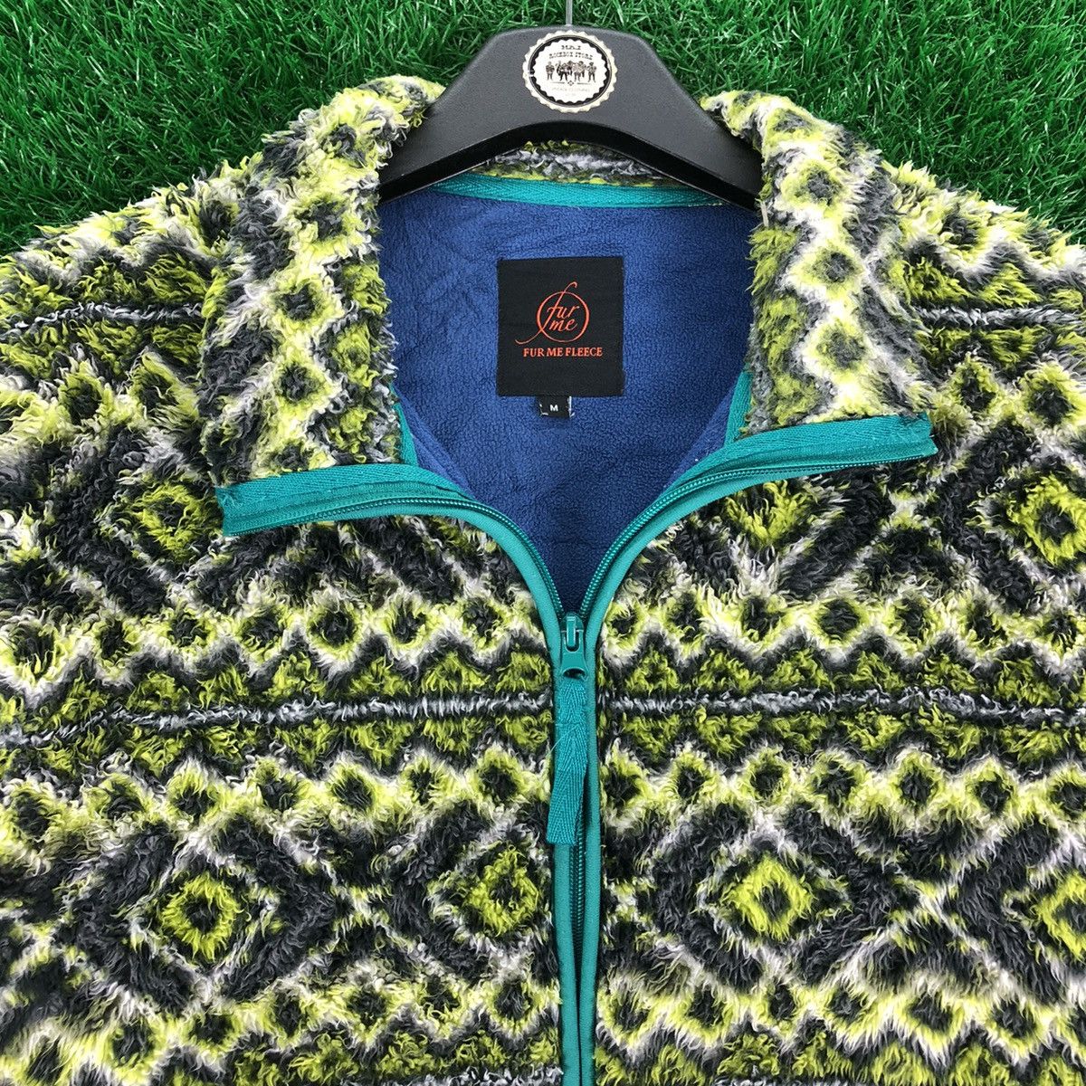 Japanese Brand Fur Fleece Zipper Jacket Navajo by Fur Me Fleece Size US S / EU 44-46 / 1 - 7 Thumbnail