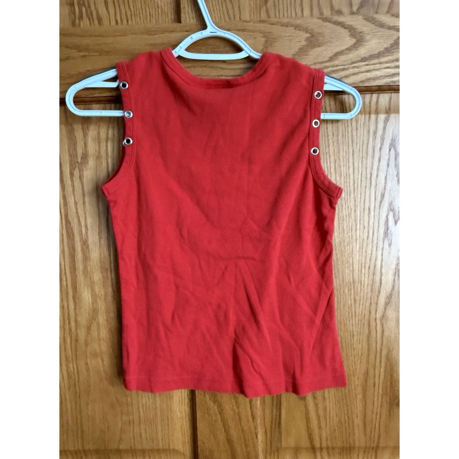 Vintage VINTAGE Beach Biker Tank Womens Red M Size M / US 6-8 / IT 42-44 - 2 Thumbnail