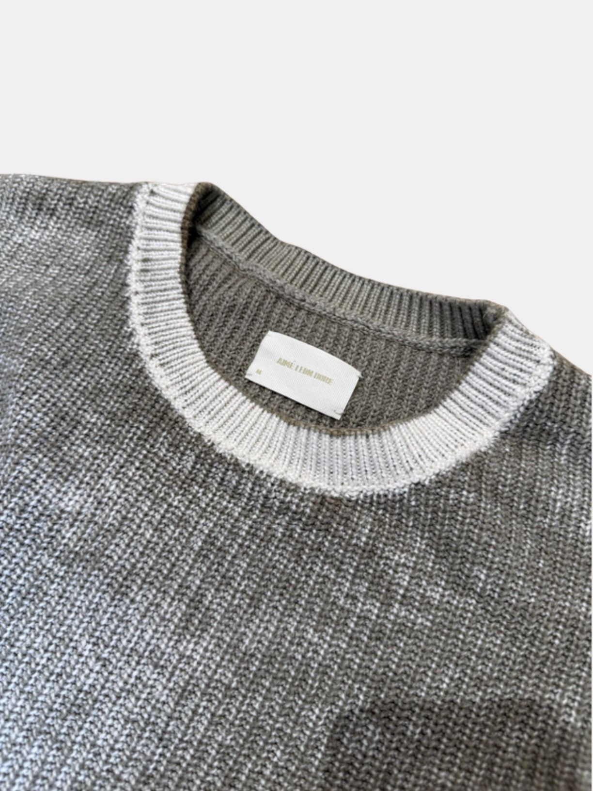 Aime Leon Dore Kalloni Shaker Stitch Sweater - Sage Size US M / EU 48-50 / 2 - 3 Thumbnail