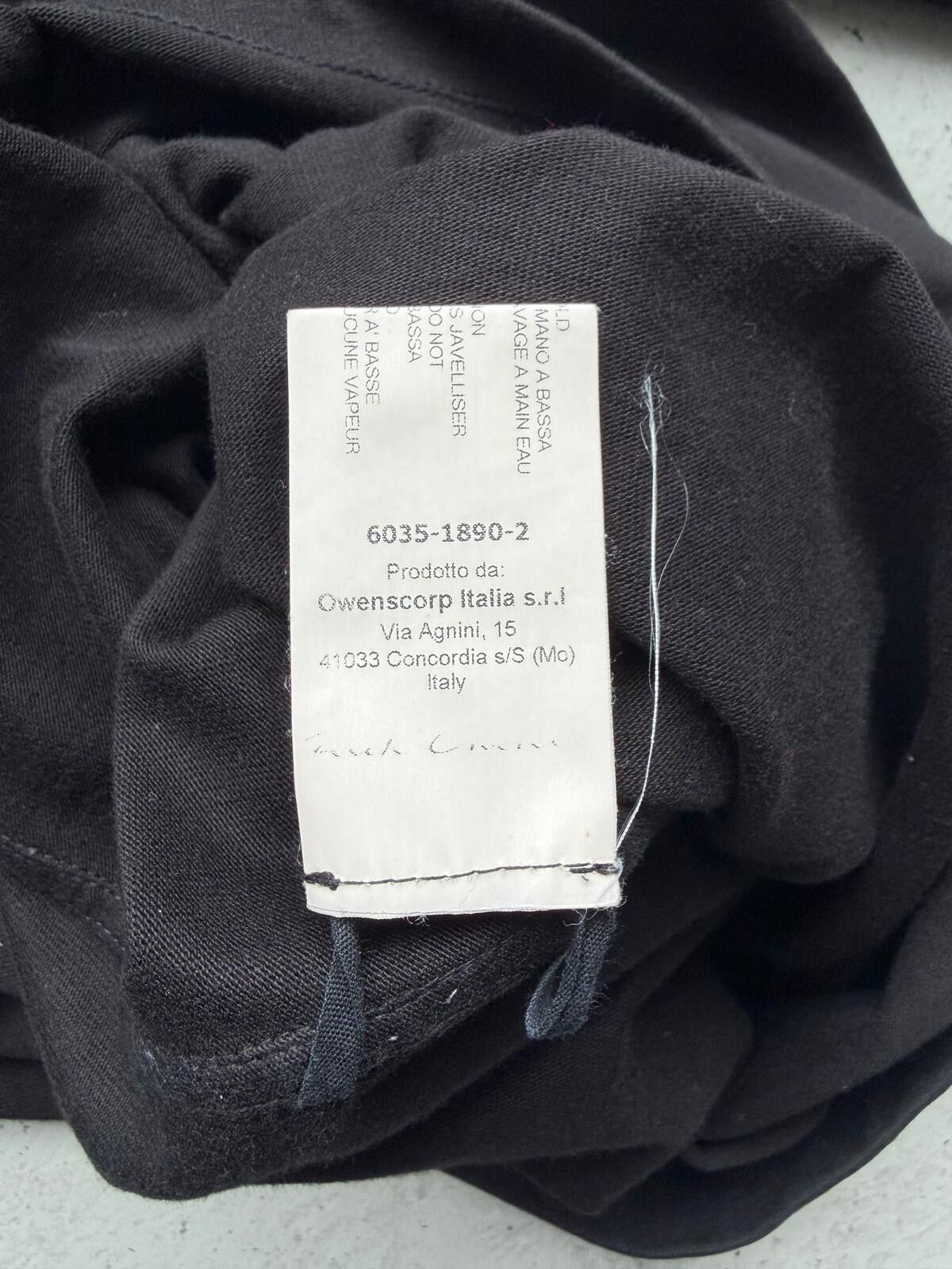 Rick Owens Drkshdw Rick Owens DRKSHDW SS16 Black Crewneck (S) Size US S / EU 44-46 / 1 - 6 Thumbnail
