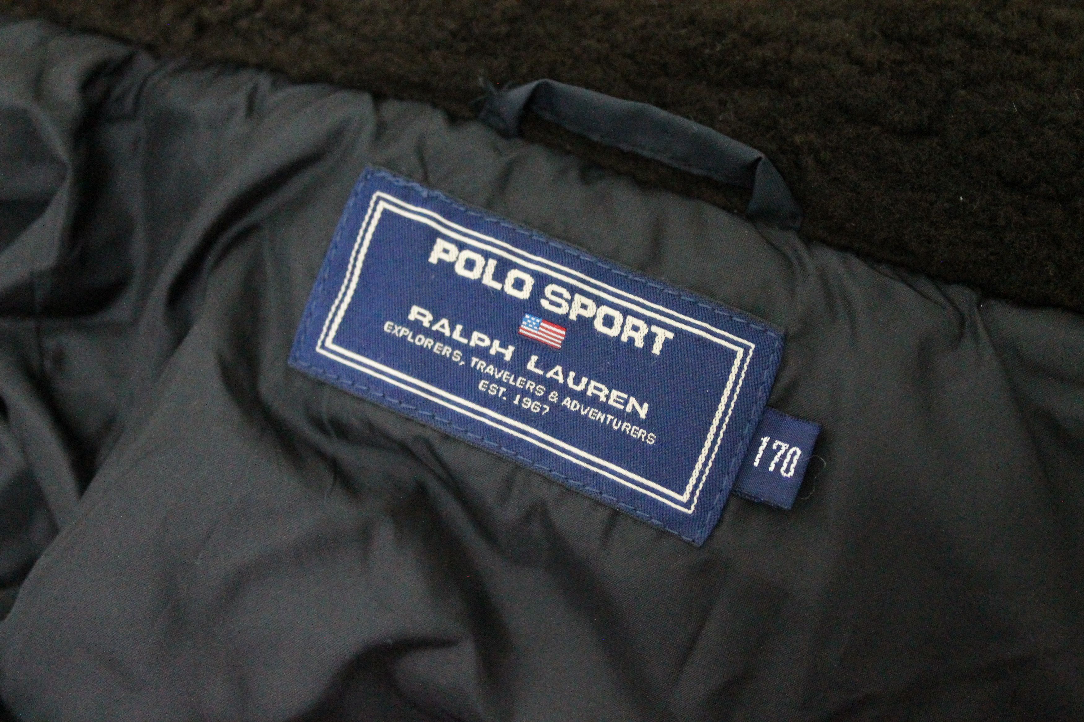 Polo Ralph Lauren Vintage 90's POLO SPORT RALPH LAUREN Bomber Jacket. Size US S / EU 44-46 / 1 - 10 Thumbnail