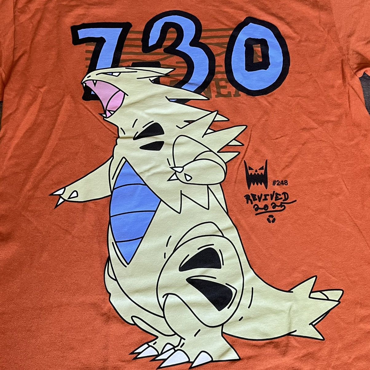 Asspizza Asspizza Babbitt Revived Pokemon Tyranitar Graphic Logo Tee Size US L / EU 52-54 / 3 - 4 Thumbnail