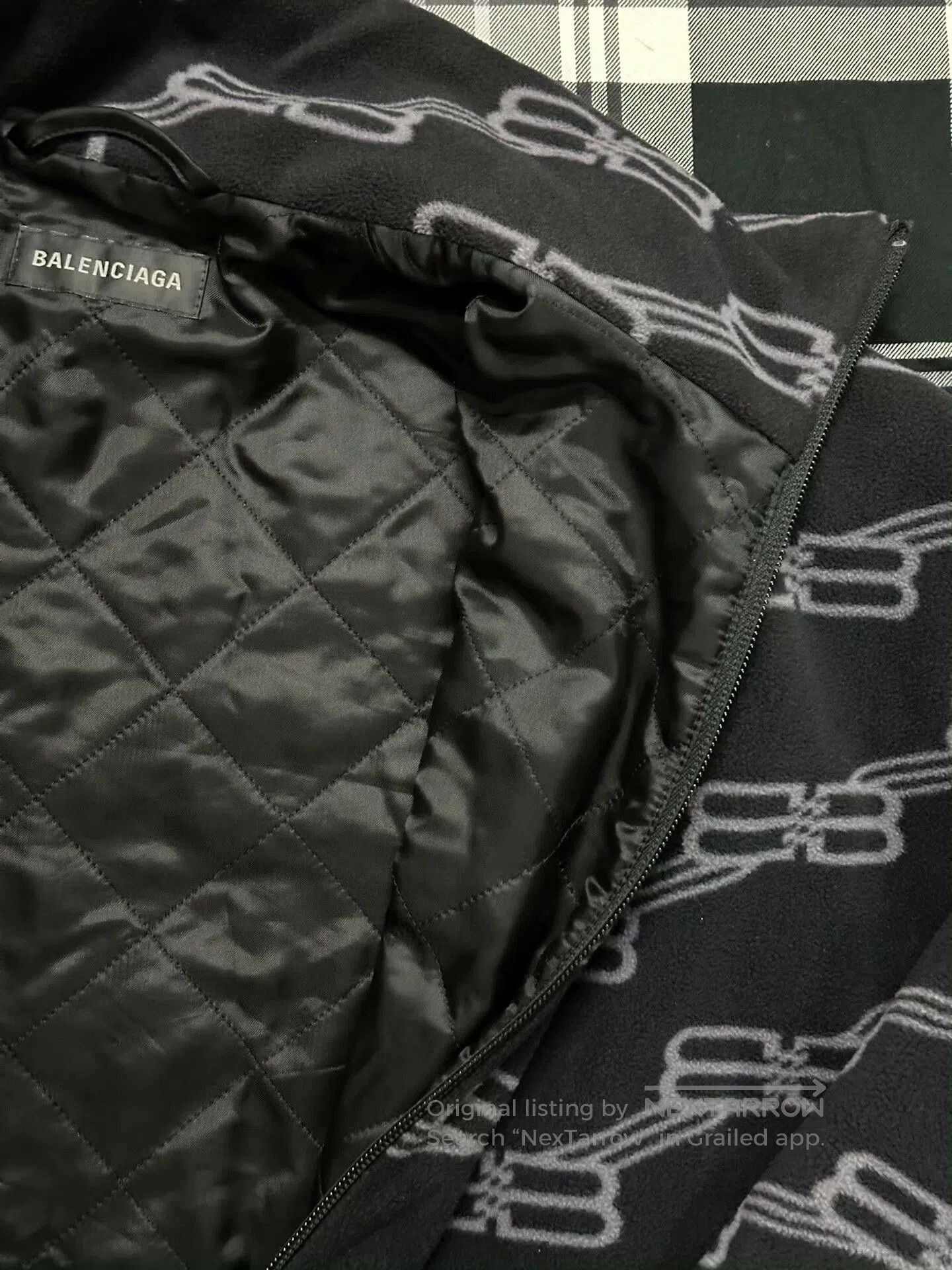 Balenciaga Balenciaga SS23 Logo Zip High-Neck Jacket. Size US S / EU 44-46 / 1 - 5 Thumbnail