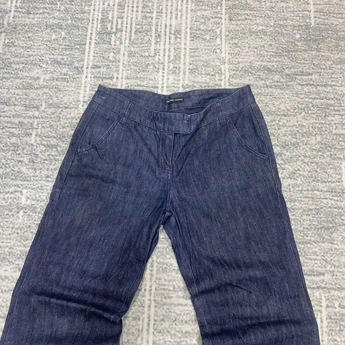 Hysteric Glamour × Japanese Brand × Le Grande Bleu (L.G.B.) Super Flare☠️ NY Indigo Bootcut Jeans Cowboy Punk Vintage Size US 32 / EU 48 - 5 Thumbnail