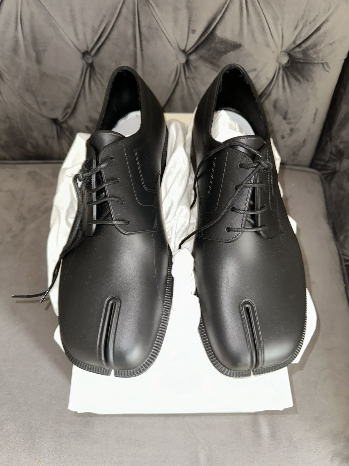 Maison Margiela Tabi dress shoes | Grailed Maison Margiela Tabi dress shoes | Grailed