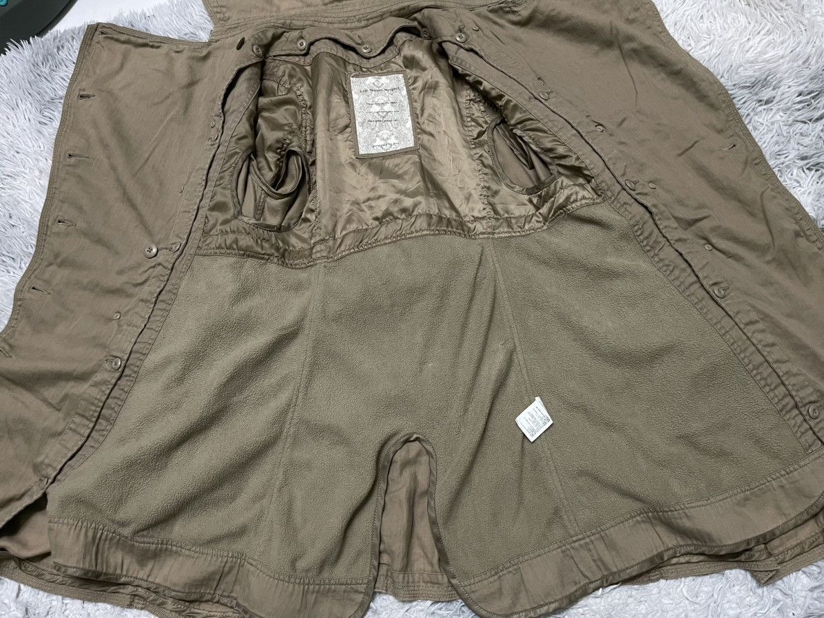 2000s G.O.A TECHTICAL PARKA JACKET LEATHER BELT
