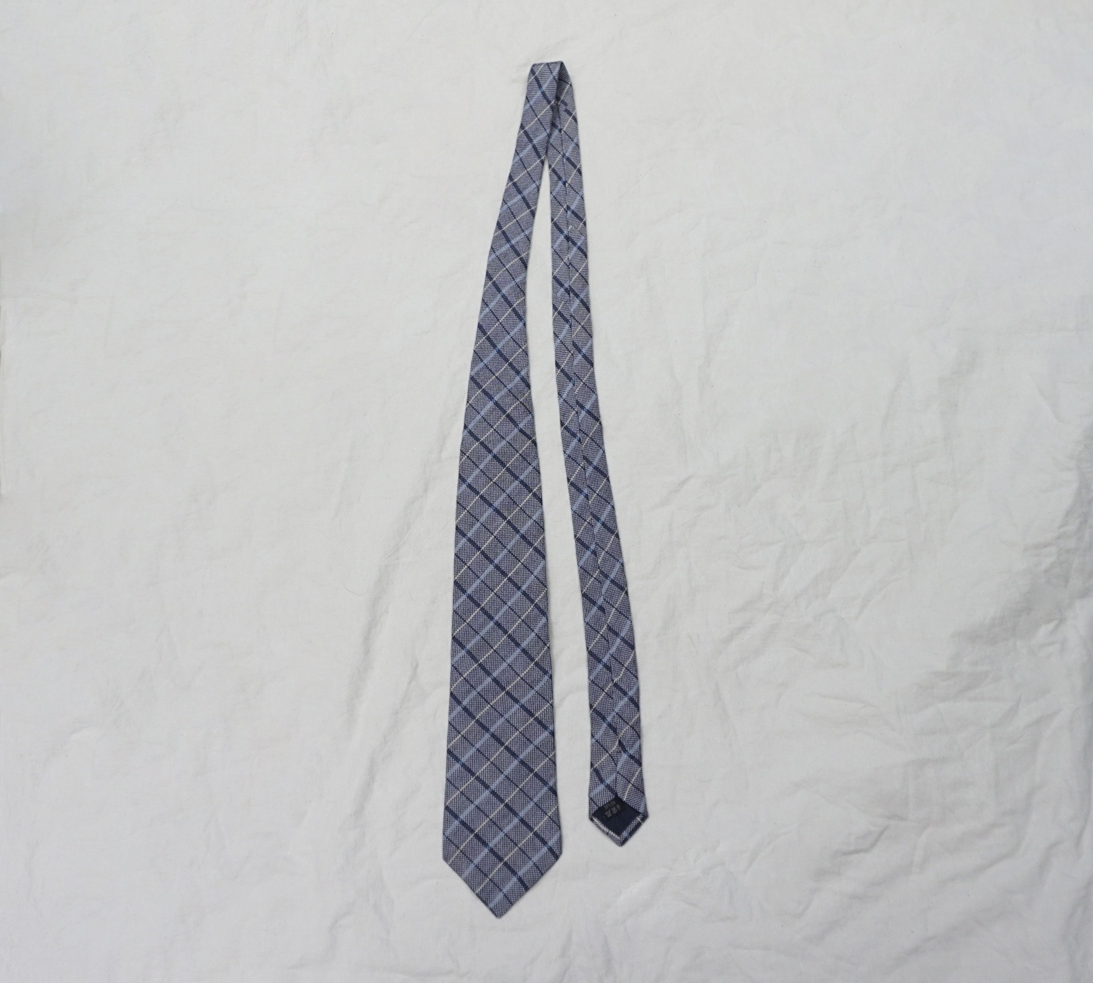Alfred Dunhill Dunhill Checker Pattern Necktie Size ONE SIZE - 1 Thumbnail