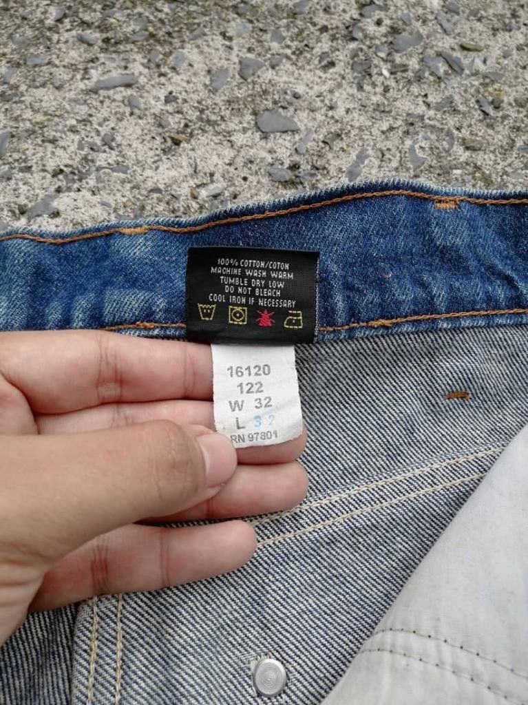 Handmade Prison Blues Oregon Department Of Corrections Denim Jeans Size US 30 / EU 46 - 8 Thumbnail