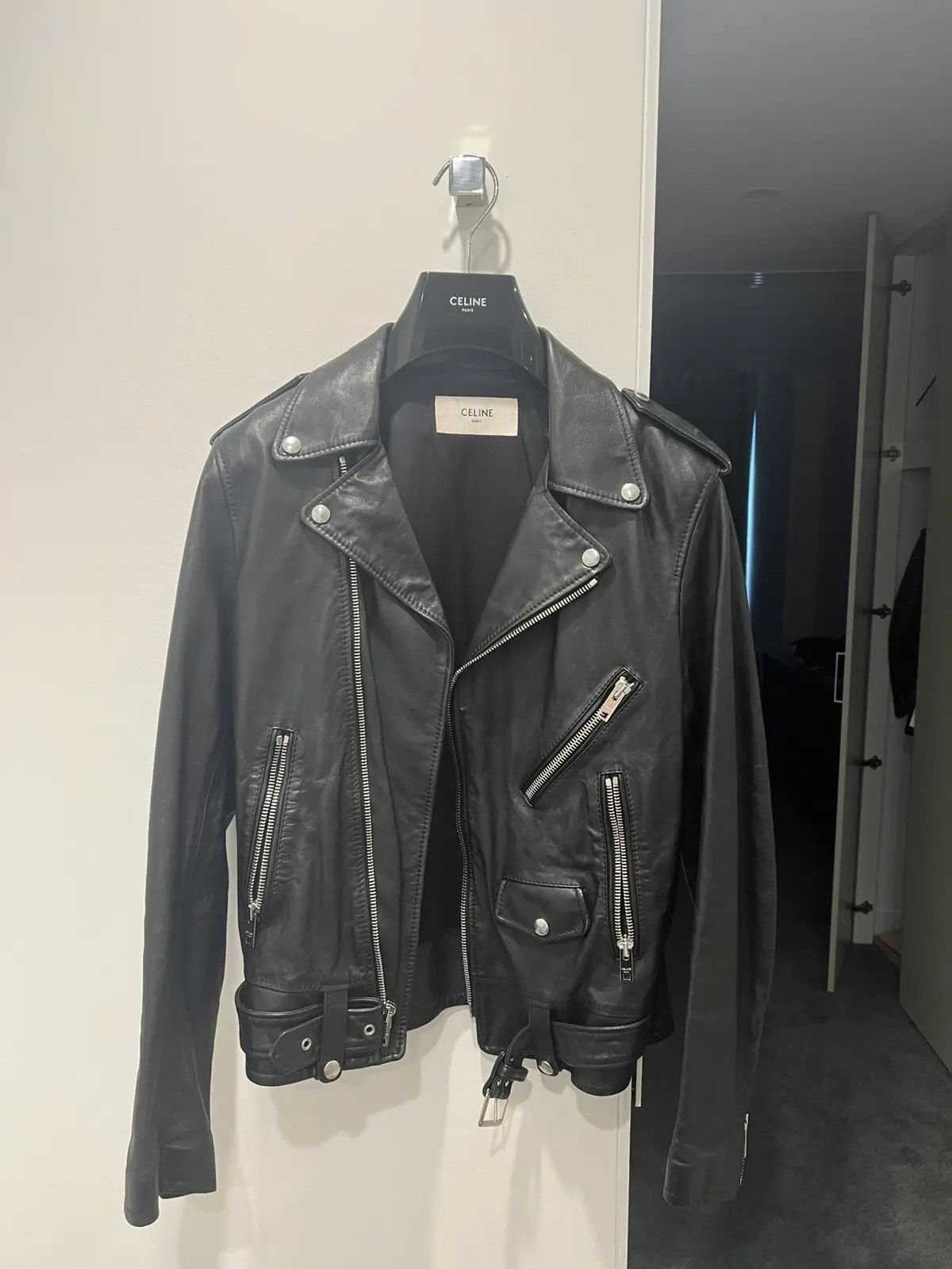 Hedi Slimane × Saint Laurent Paris 15SS Hedi Leopard Suede Trapper