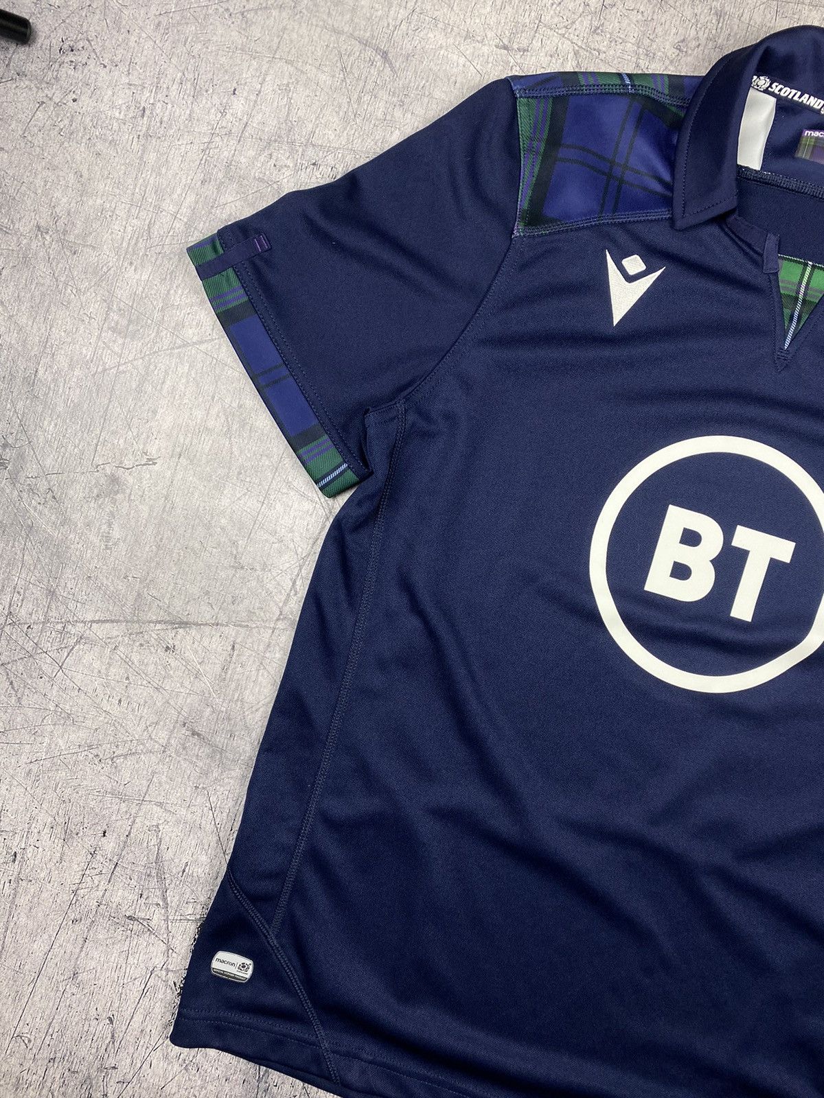 Other Macron Scotland Rugby Jersey Tee Rare Y2k Drill Hype Size US M / EU 48-50 / 2 - 3 Thumbnail