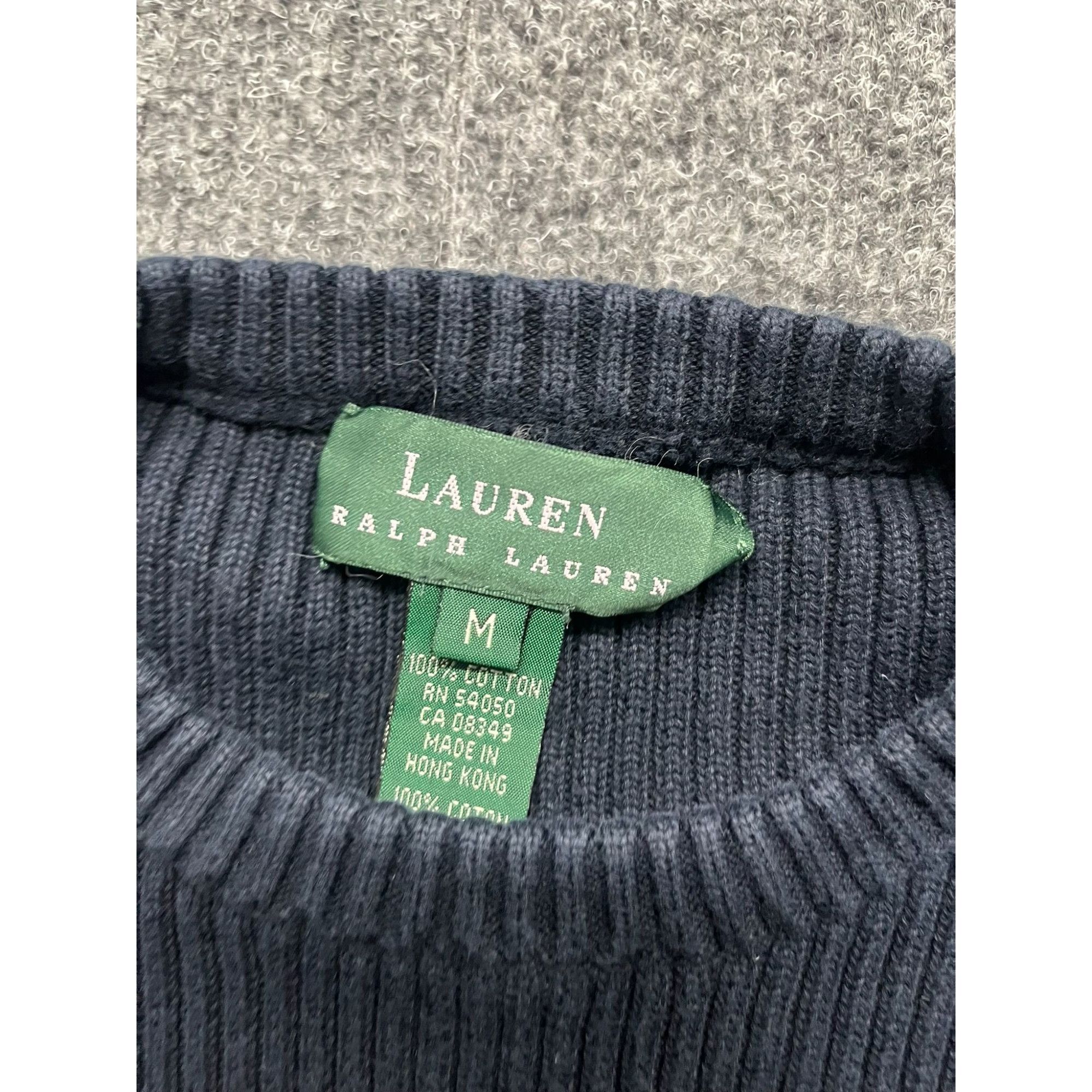 Ralph Lauren Ralph Lauren Polo Womens Sweater Size Medium Black Cotton Wo Size M / US 6-8 / IT 42-44 - 2 Thumbnail
