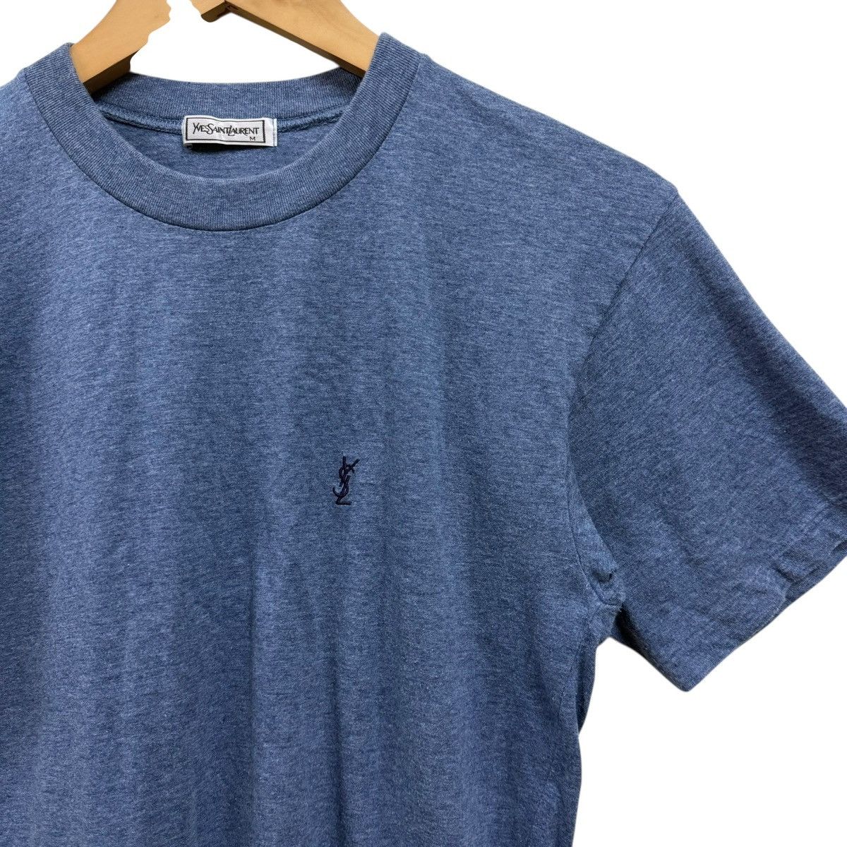 Yves Saint Laurent Vintage 90s YSL Tshirt small logo Size US S / EU 44-46 / 1 - 2 Thumbnail