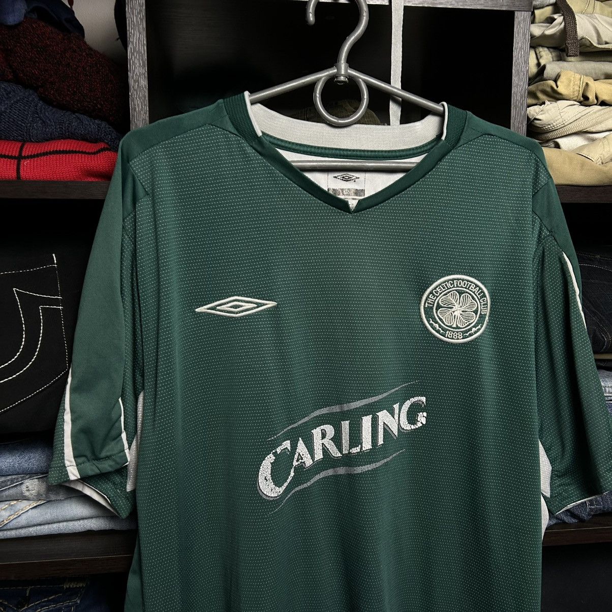 Umbro Vintage Umbro FC Celtic 2000’s carling sportswear jersey Size US L / EU 52-54 / 3 - 2 Thumbnail