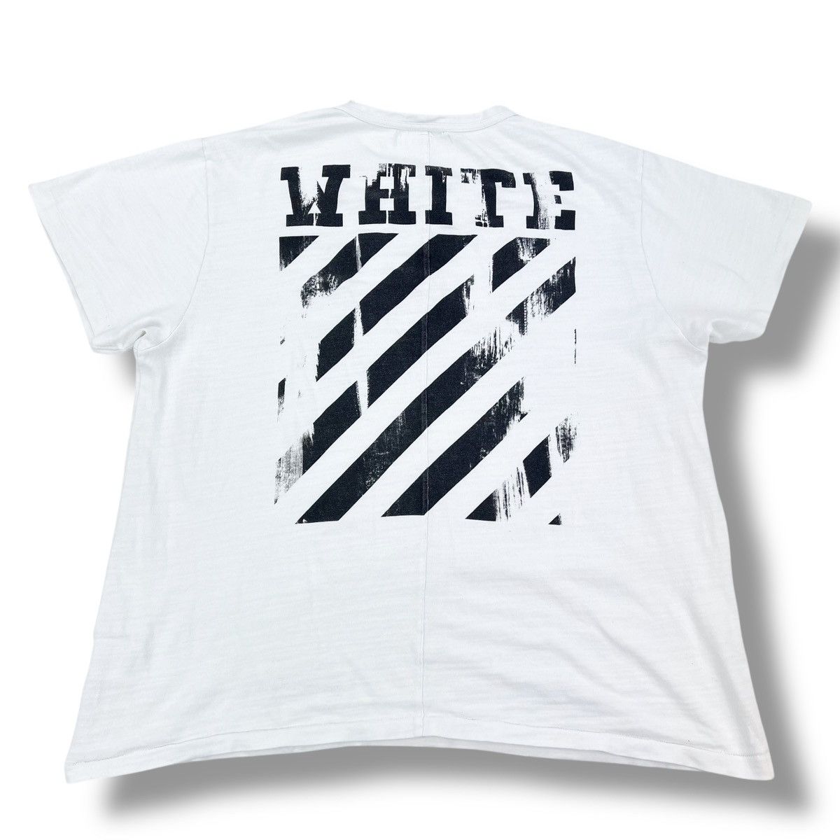 Off-White Off-White Caravaggio White T Shirt Size US XL / EU 56 / 4 - 3 Thumbnail