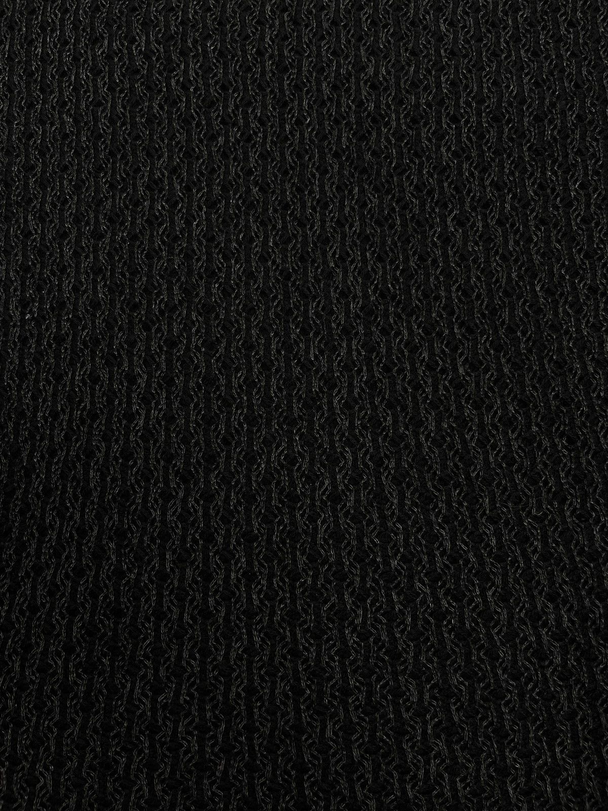 Vintage ASYMMETRICAL VINTAGE AVANTGARDE KNITTED T SHIRT - 06 Size L / US 10 / IT 46 - 4 Thumbnail