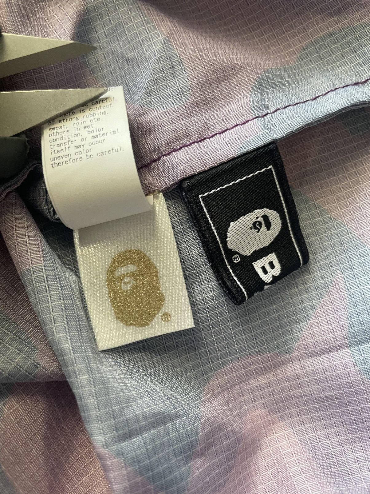 Bape BAPE Purple 1st Camo Shopping Bag Size ONE SIZE - 7 Thumbnail