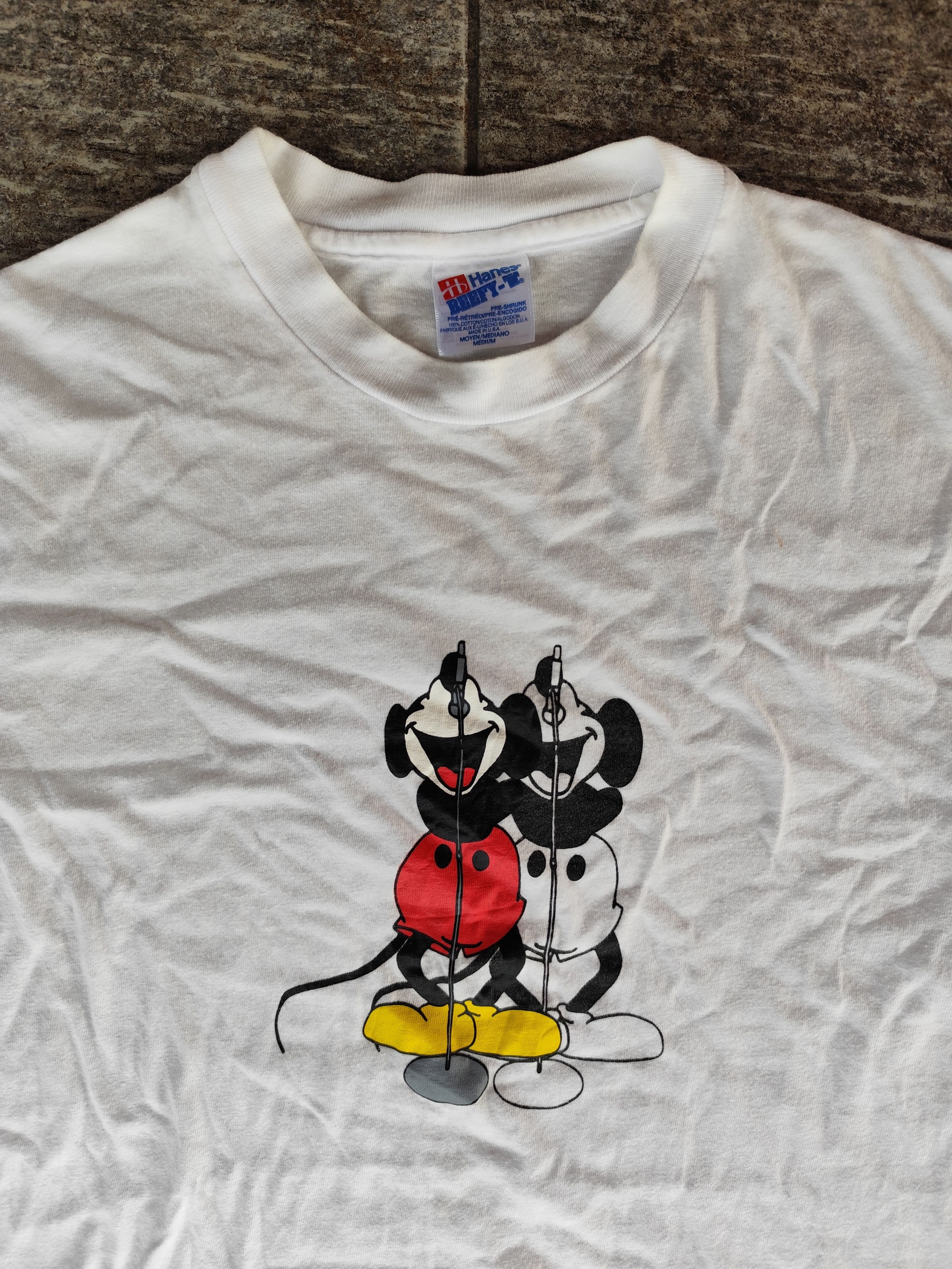 Designer × Mickey Mouse × Vintage Vintage tee number (n)ine mickey mouse Liam Gallagher Size US M / EU 48-50 / 2 - 2 Thumbnail