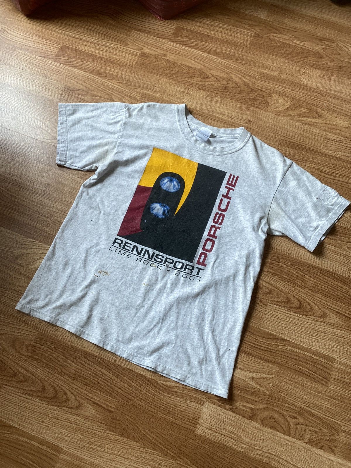 Vintage VTG Porsche Rennsport 2001 Size US M / EU 48-50 / 2 - 1 Thumbnail