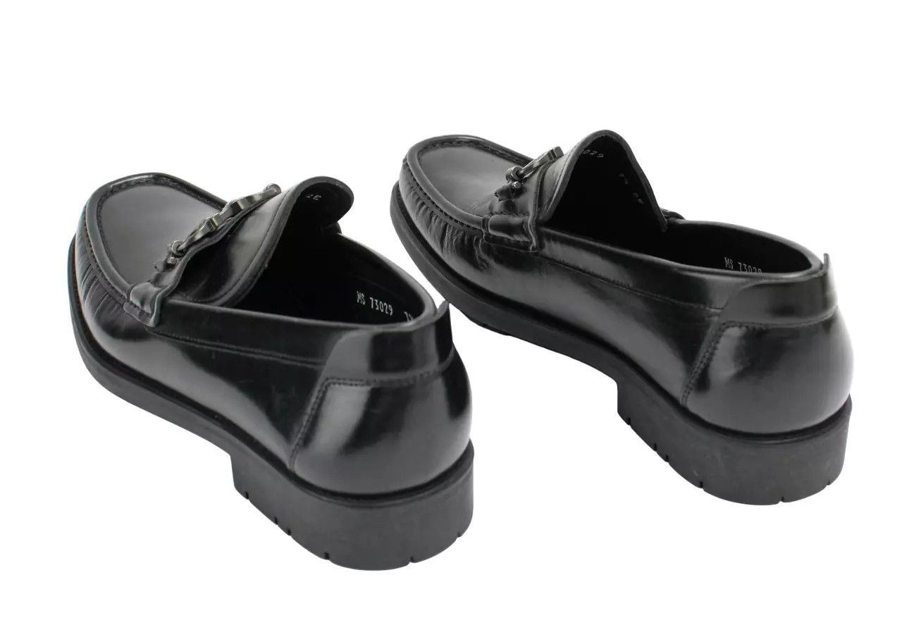 Salvatore Ferragamo SALVATORE FERRAGAMO Men's EU 41 Smooth Leather Derby Loafers Size US 8 / EU 41 - 4 Thumbnail