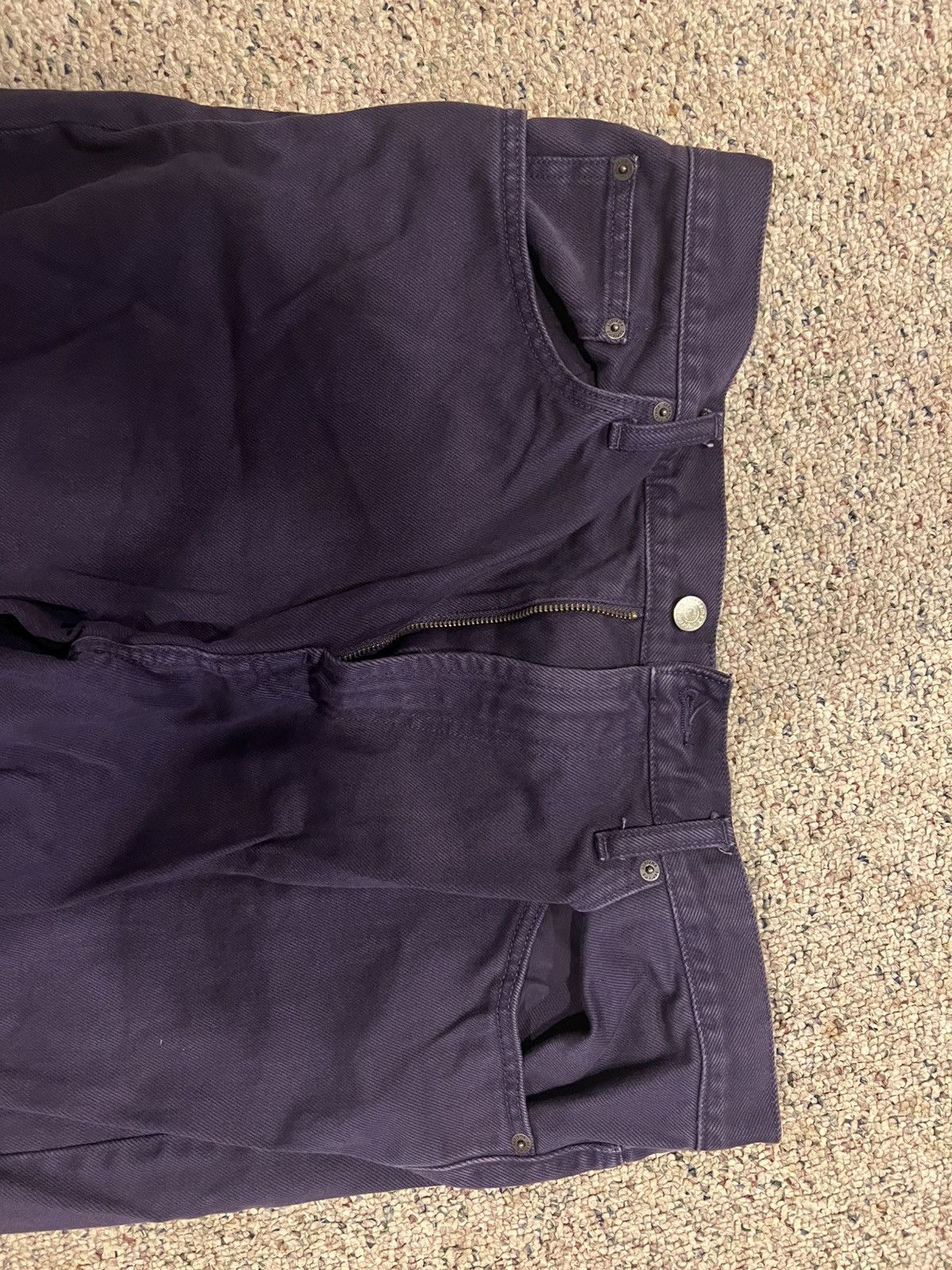 Supreme Supreme denim purple jeans size 34 Size US 34 / EU 50 - 2 Thumbnail