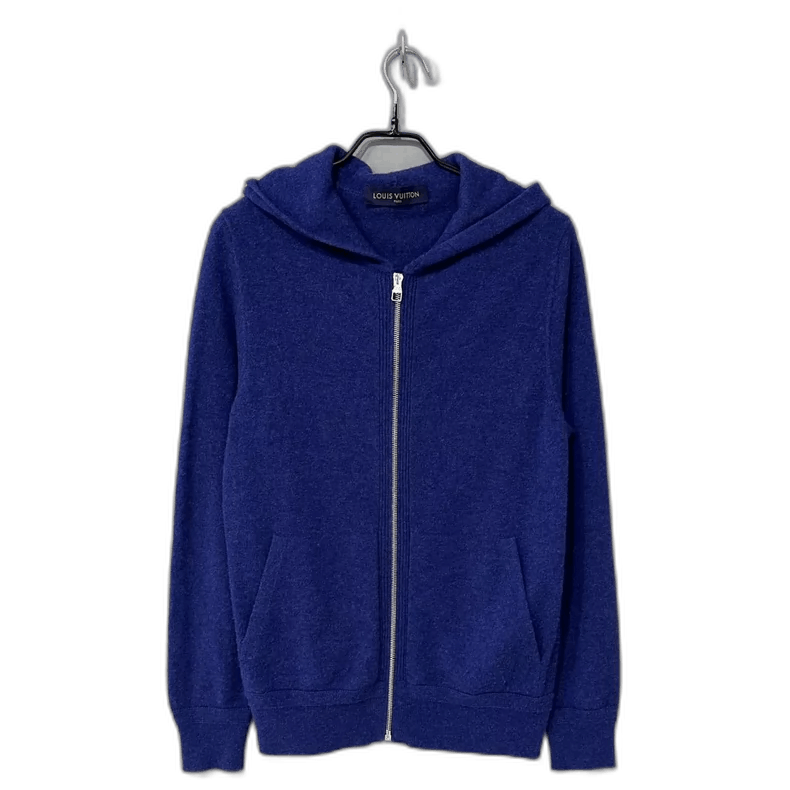 Louis Vuitton Embroidered Logo Cashmere Zip Jacket Size US S / EU 44-46 / 1 - 1 Thumbnail