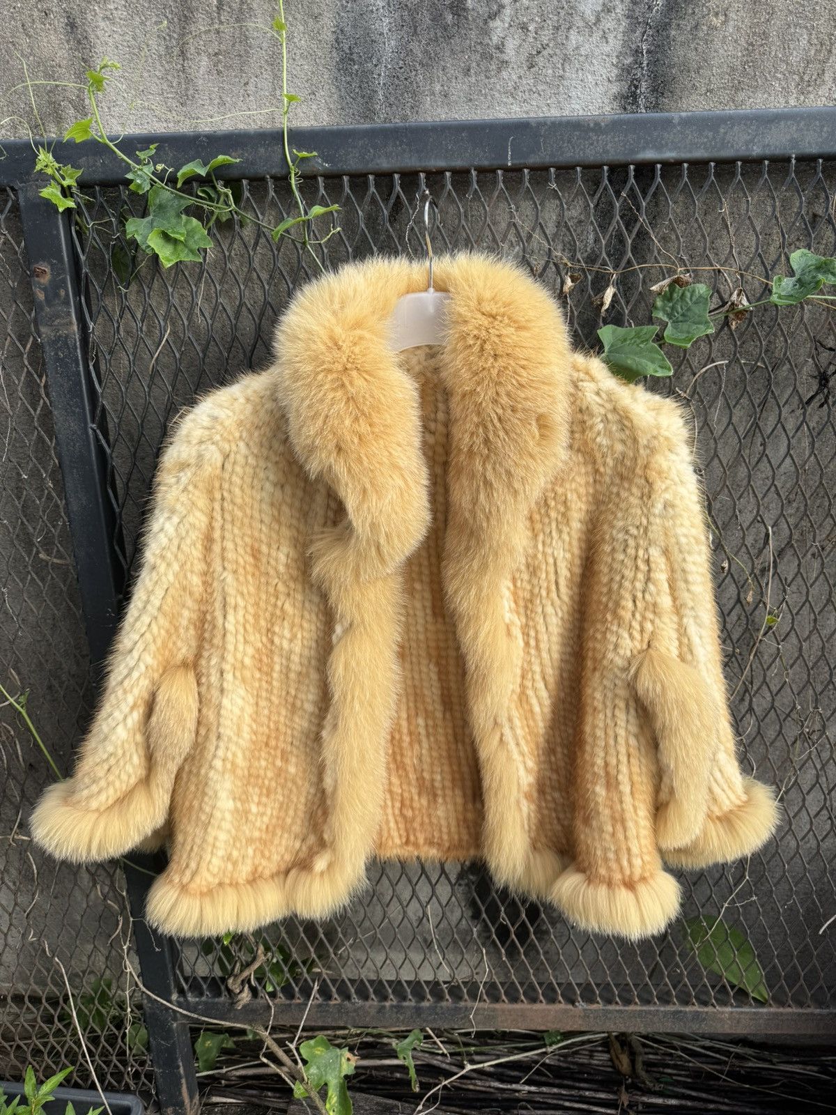 Japanese Brand Real faux fur cardigan Size US S / EU 44-46 / 1 - 1 Thumbnail
