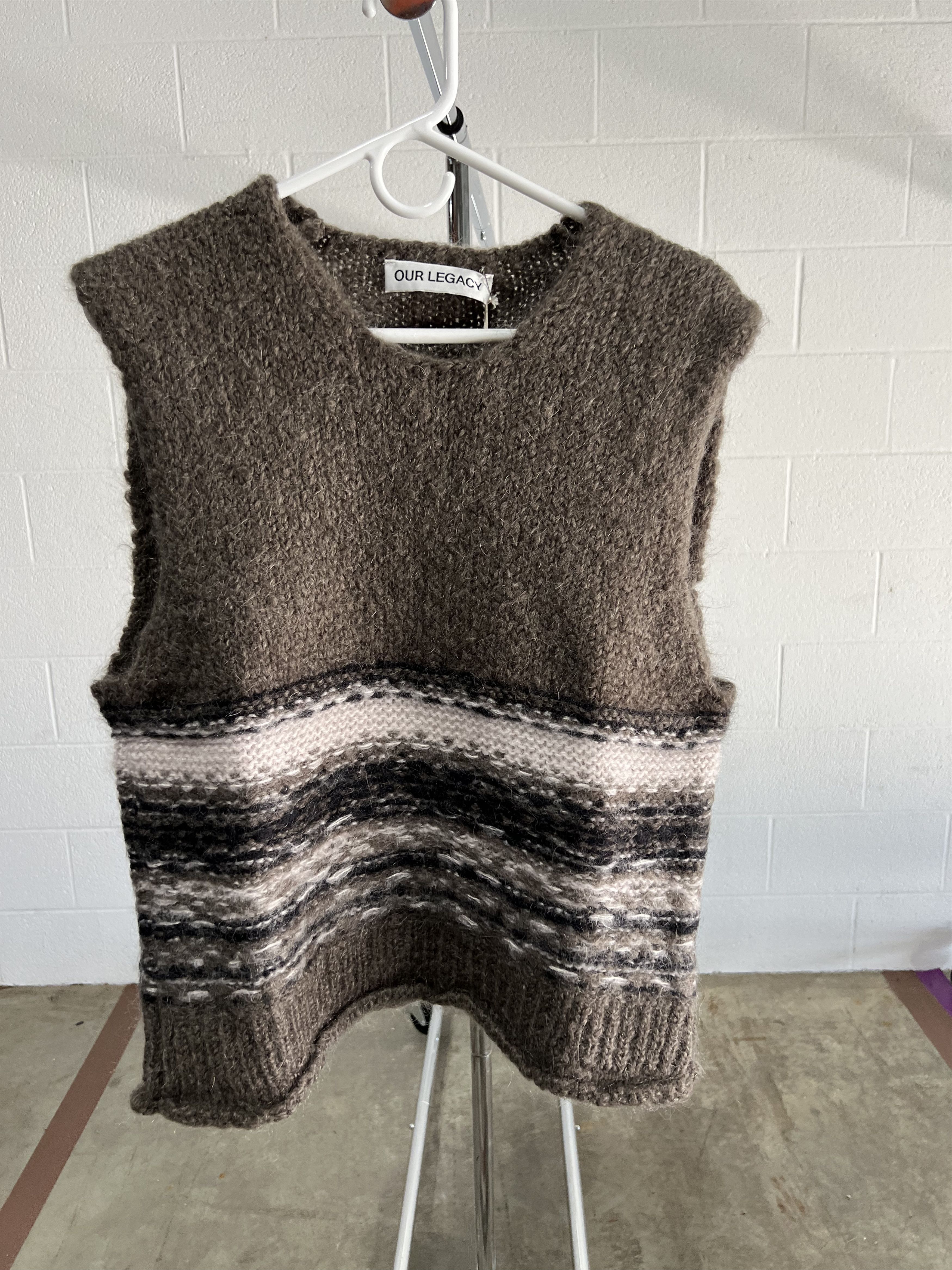 Our Legacy Our Legacy Pleaser Tank 'Blur Fair Isle' Size US XXL / EU 58 / 5 - 1 Thumbnail