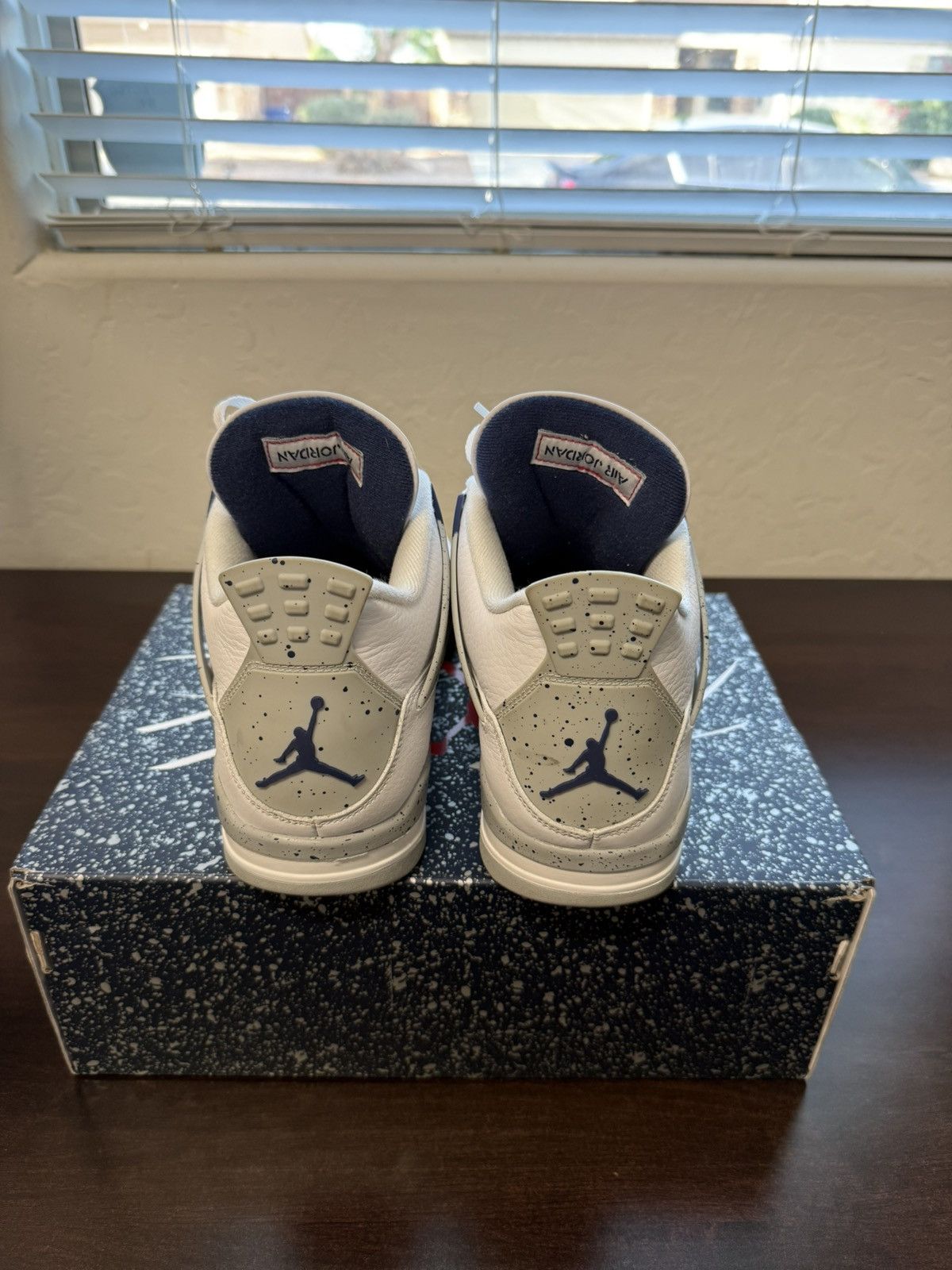 Jordan Brand Jordan 4 Retro Midnight Navy - Size 11 Size US 11 / EU 44 - 2 Thumbnail