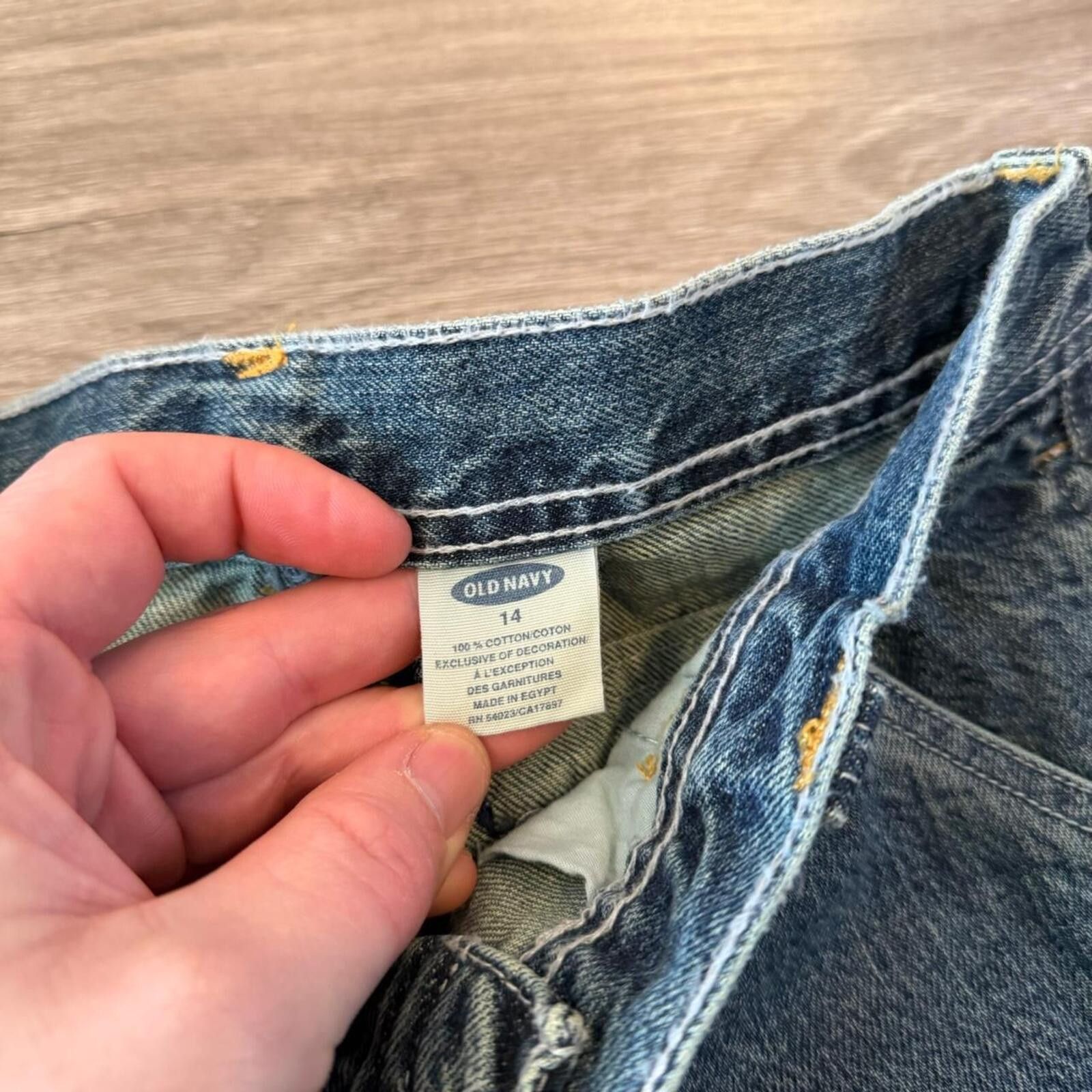 Old Navy Vintage Deadstock old navy baggy women’s jeans 2003 14 28x28 Size 28" / US 6 / IT 42 - 7 Thumbnail