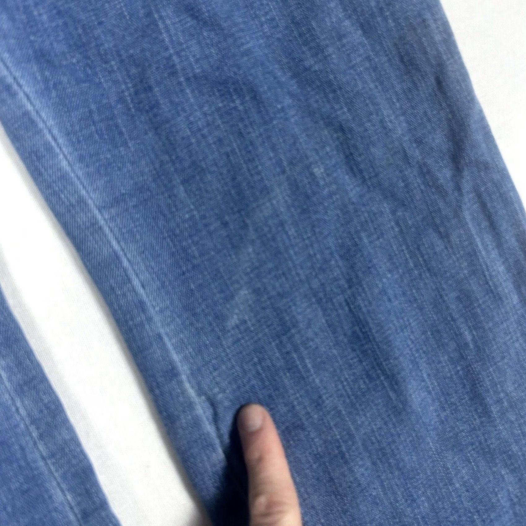 Levi's Levi's Jeans Bootcut Size 14 High Rise 32 x 32 Embroidered Denim Blue Womens Regular Stretch Comfort Modern Casual Size 36" / US 14 / IT 50 - 4 Thumbnail