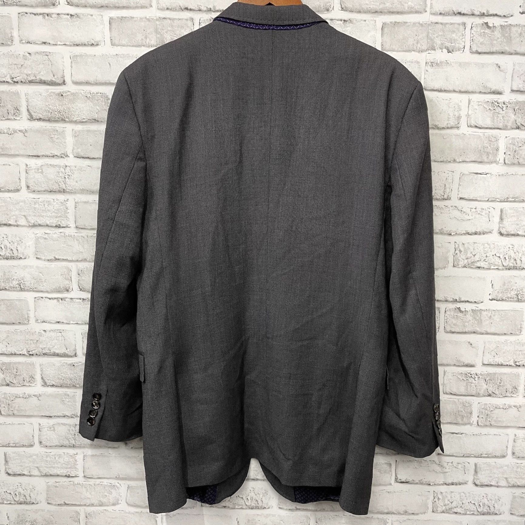 Ted Baker VINTAGE TED BAKER London Endurance 100% Wool Gray 2-Button Sport Coat Mens Size 44L Size US S / EU 44-46 / 1 - 5 Thumbnail
