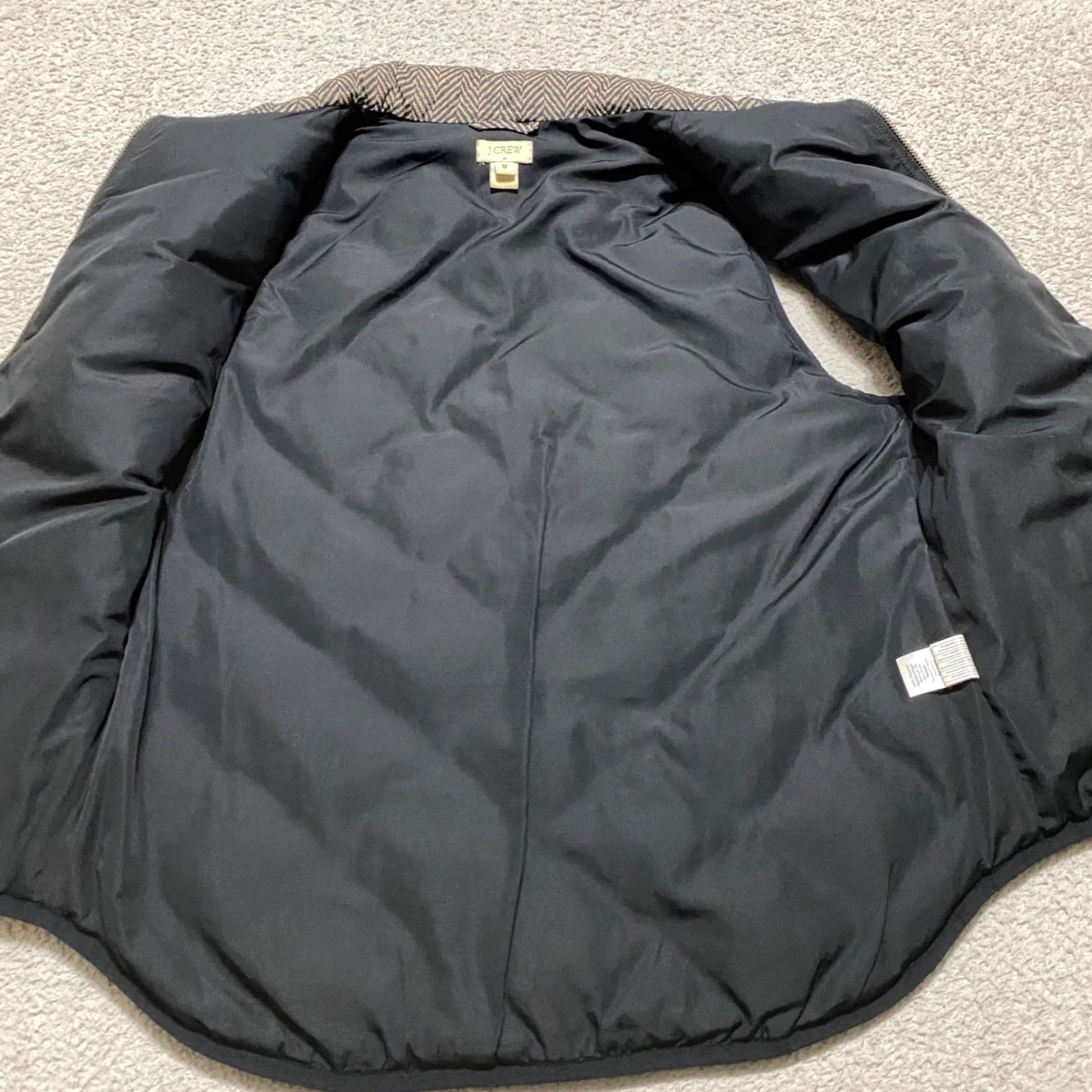J.Crew J.CREW Vest Womens Medium Down Quilted Full Zip Puffer Multicolor Color M 1/2 Zip? Size M / US 6-8 / IT 42-44 - 6 Thumbnail