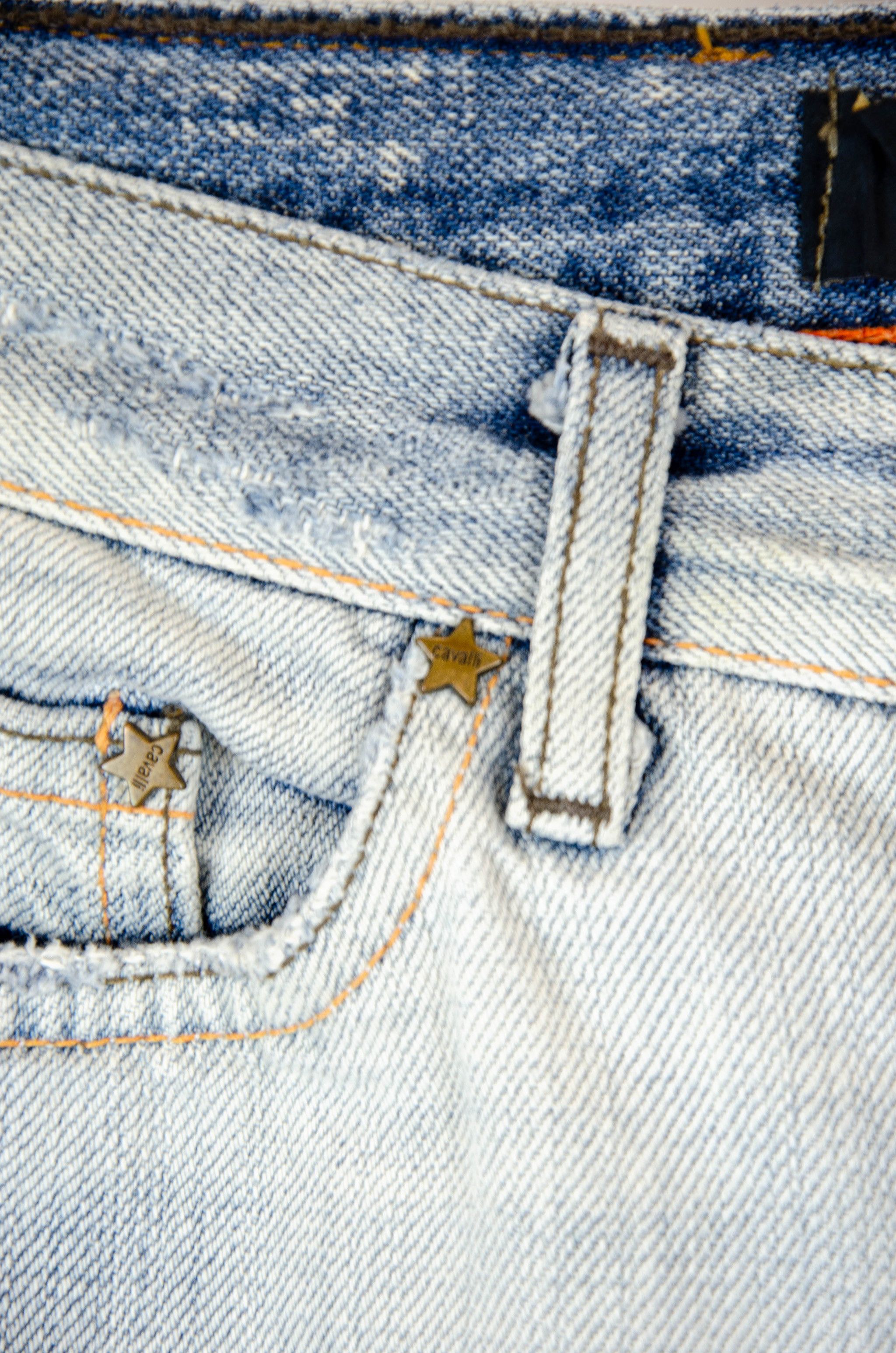 Just Cavalli Just Cavalli Tiger Embroidered Jeans – Size W26 Size 26" / US 2 / IT 38 - 5 Thumbnail