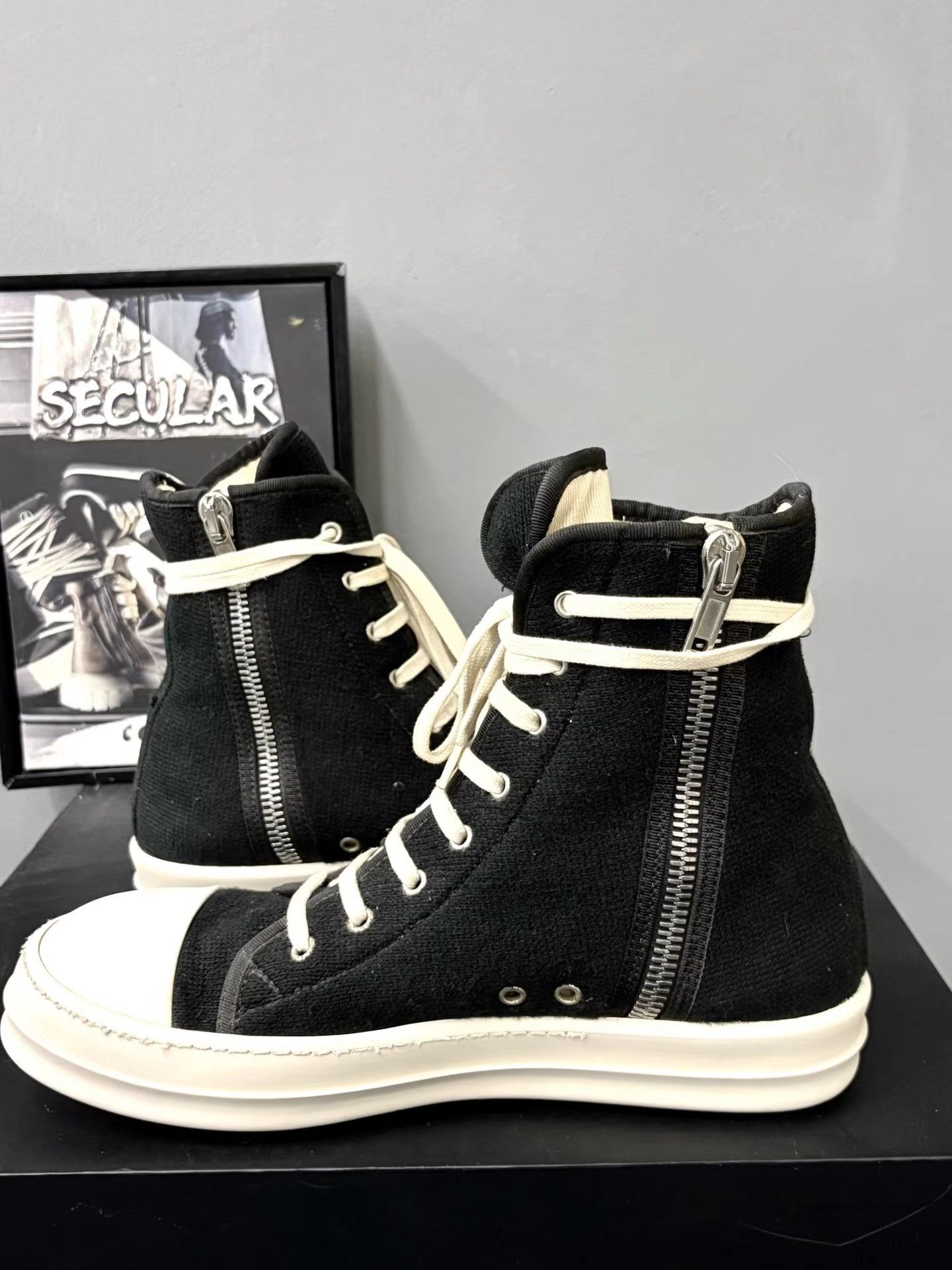 Rick Owens Rick Owens Drkshdw Jumbo Sneakers K34 Size US 8.5 / EU 41-42 - 5 Thumbnail