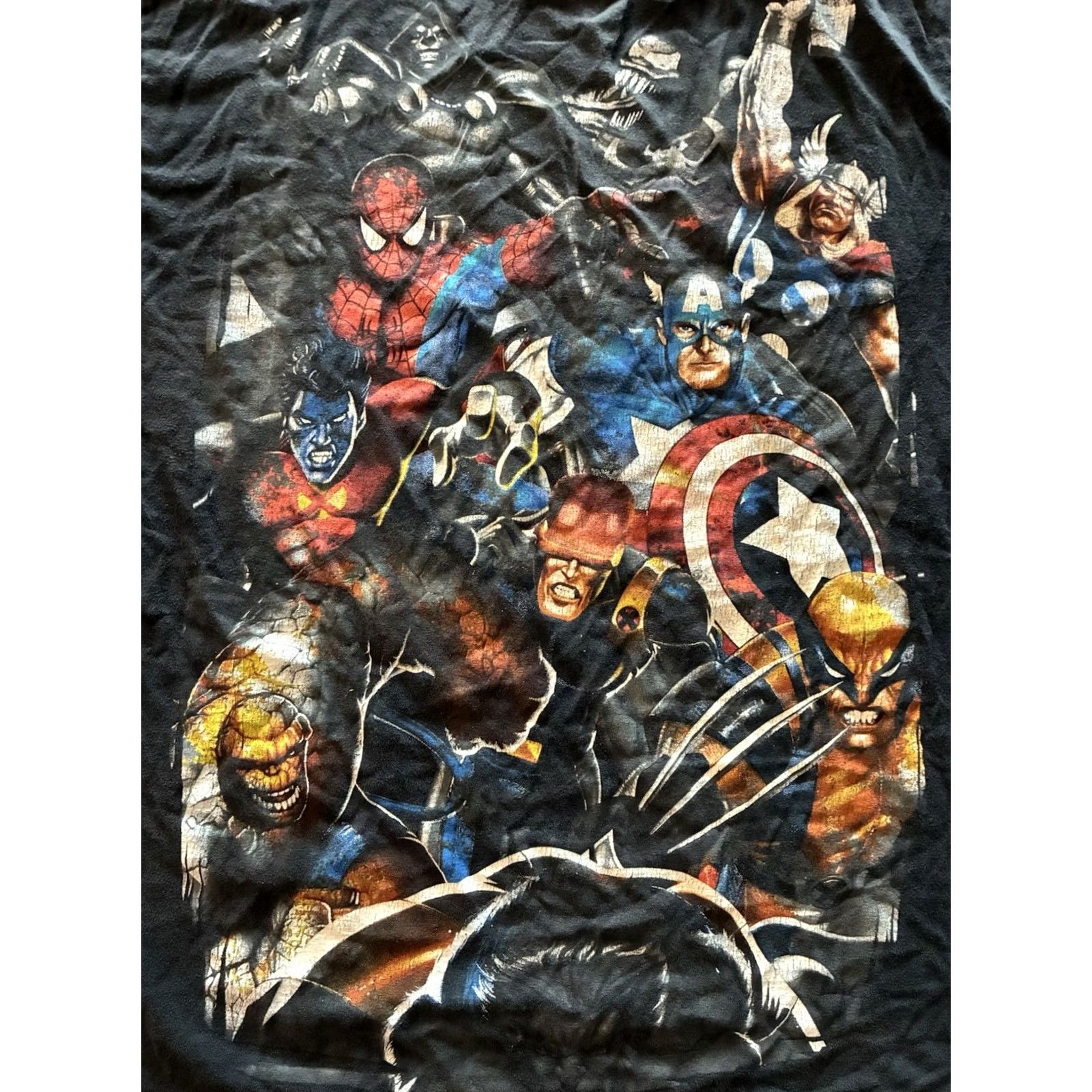 Vintage VINTAGE Mad Engine Marvel Shirt Avengers Dr Doom Men’s Large Big Graphic Size US L / EU 52-54 / 3 - 2 Thumbnail