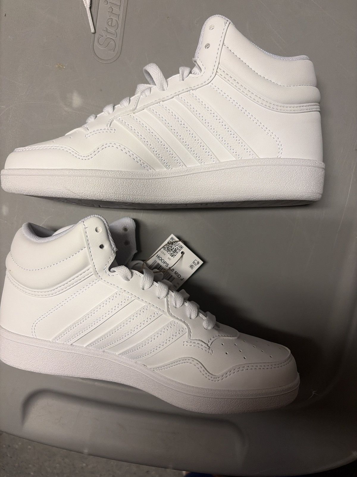 Adidas Adidas Hoops 4.0 Mid Sneaker | NWT | Sz 4M/5W Size US 5 / IT 35 - 2 Thumbnail